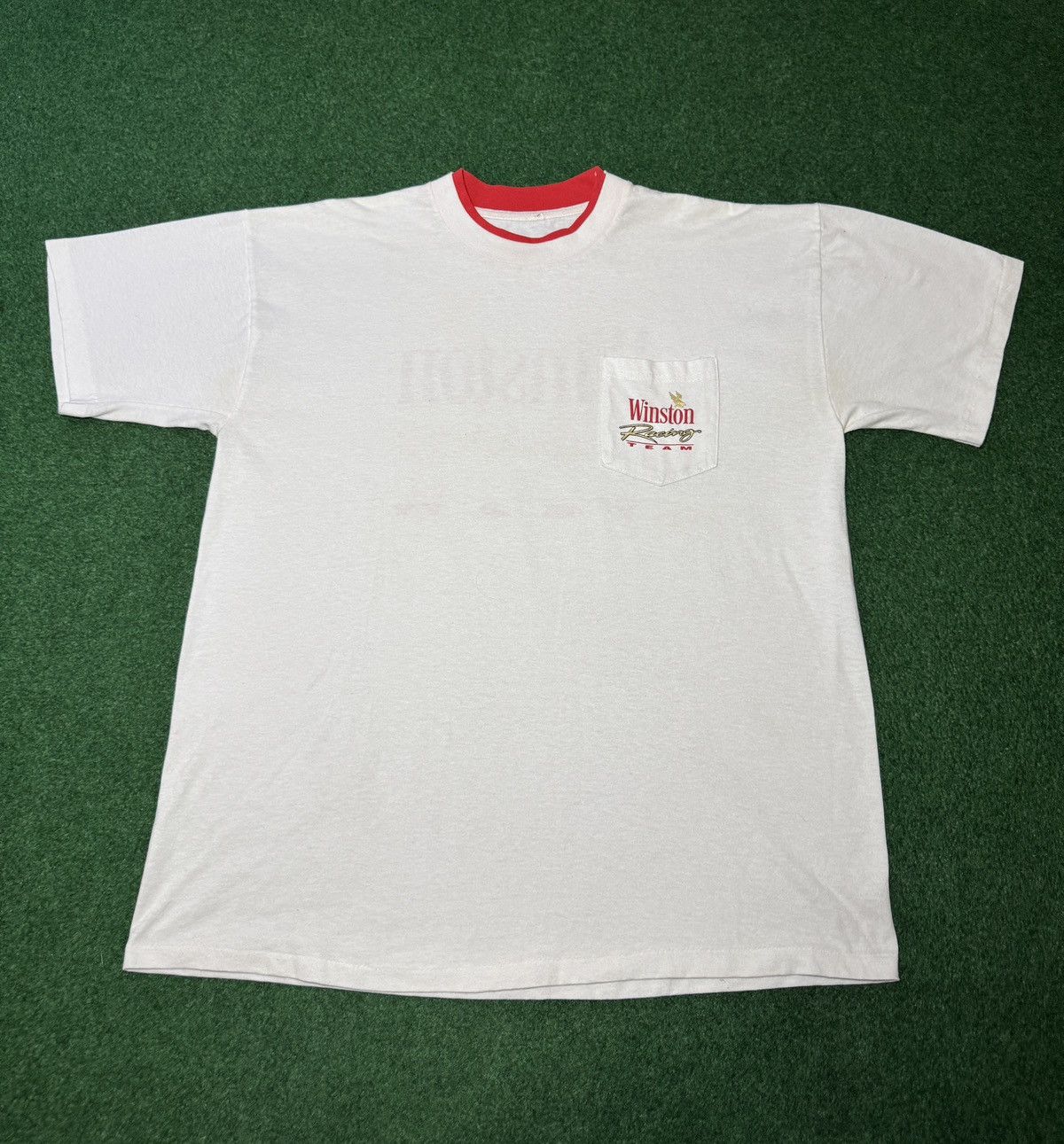 Vintage Vintage 90s Winston Racing Team XL Pocket Tee T Shirt Size US XL / EU 56 / 4 - 3 Thumbnail