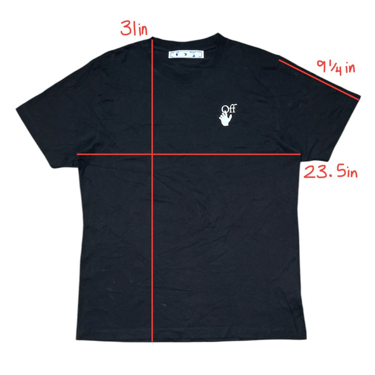 Off-White gradient arrows off-white tee Size US XL / EU 56 / 4 - 2 Thumbnail