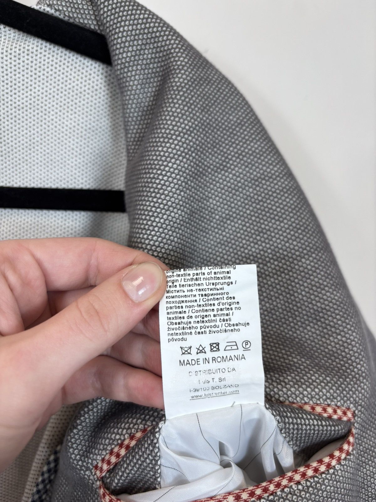 Other Luis Trenker Men’s Grey Stand Up Collar Jacket Coat Size US L / EU 52-54 / 3 - 16 Thumbnail