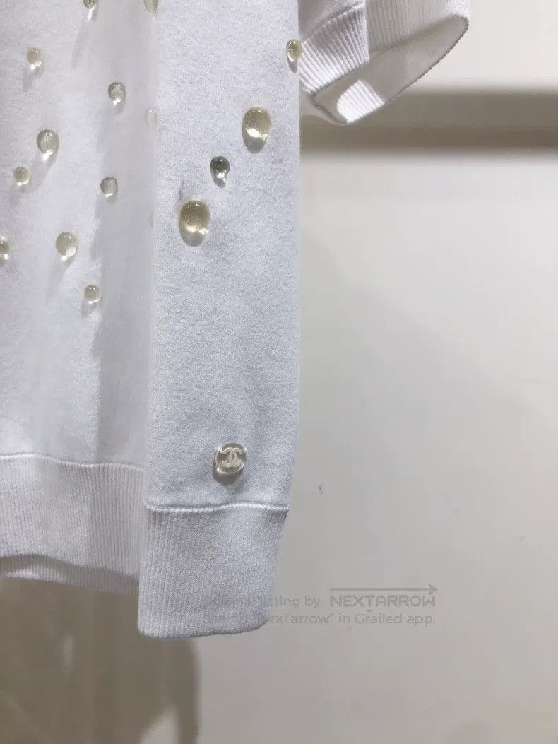 Chanel Chanel Water Drop Short Sleeve Size XS / US 0-2 / IT 36-38 - 3 Thumbnail