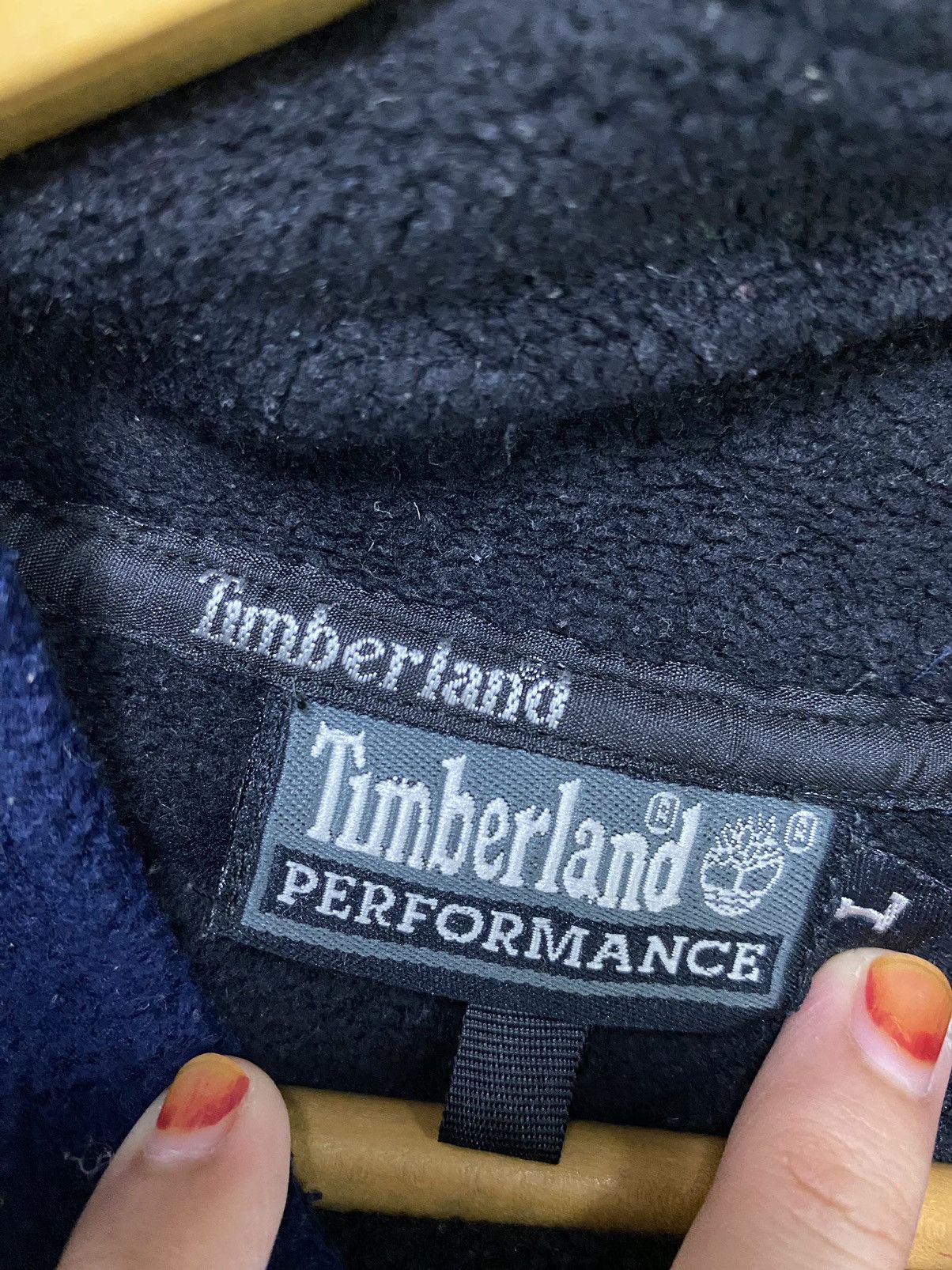 Timberland × Vintage Vintage Timberland half zipper Size US L / EU 52-54 / 3 - 14 Thumbnail