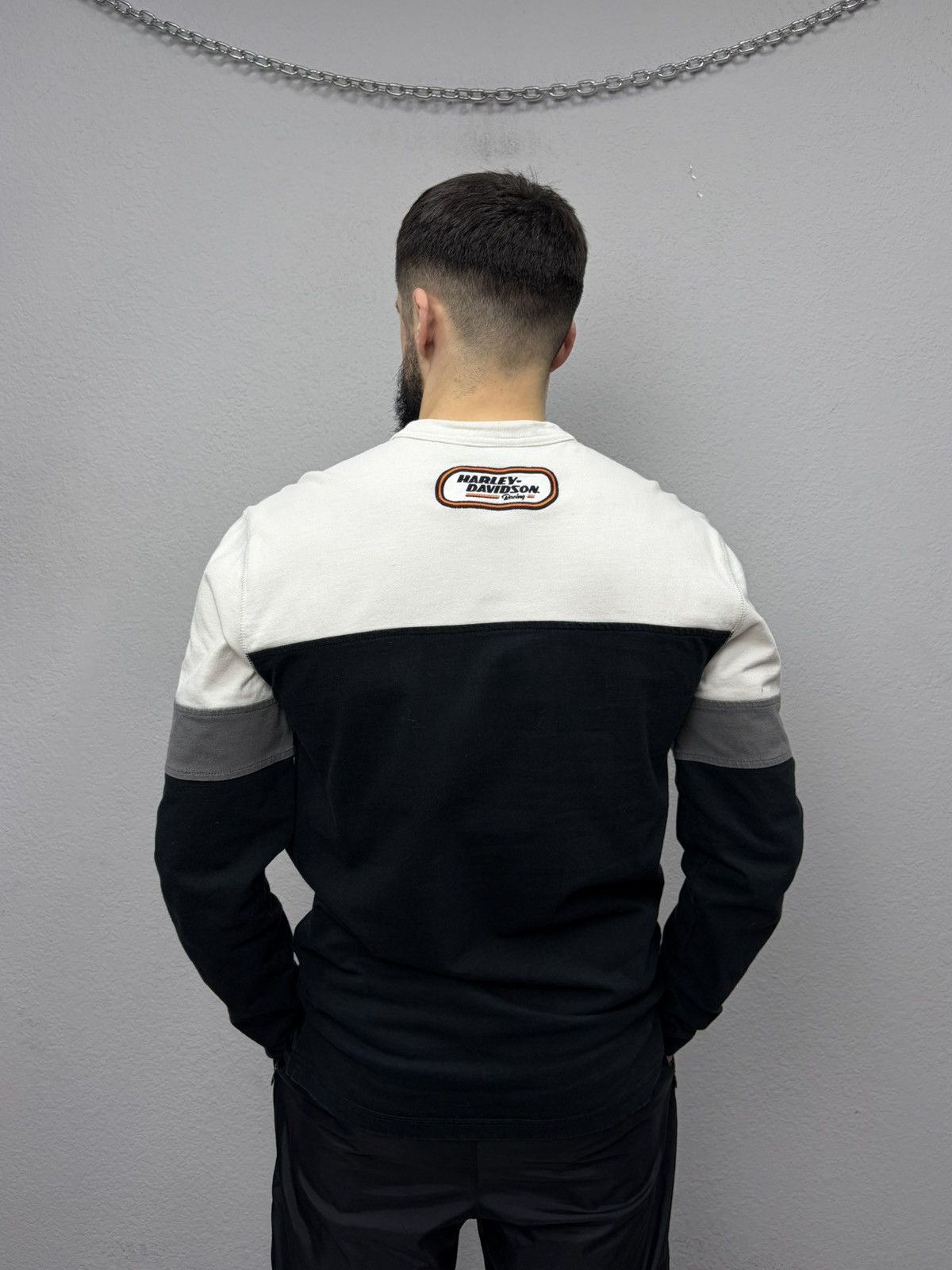 Harley Davidson Harley-Davidson Long Sleeve Tee Biker Graphic 90s–Y2K Moto Size US M / EU 48-50 / 2 - 14 Thumbnail