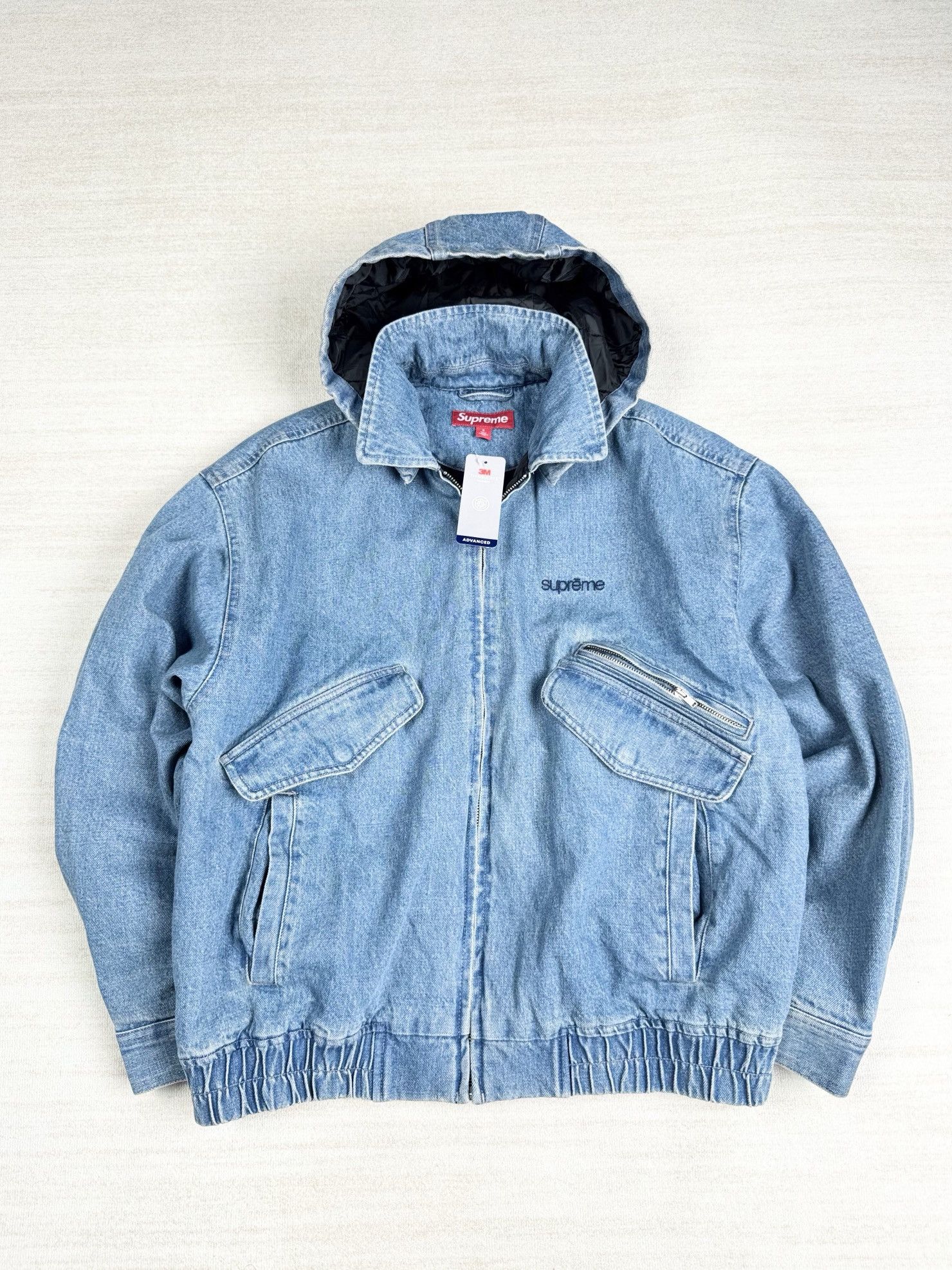 hooded utility jacket