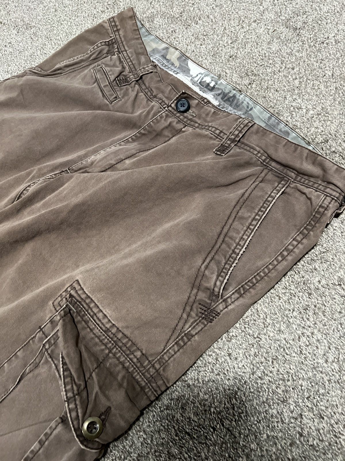 Old Navy × Vintage Y2K Style Old Navy Baggy Cargo Pants Size 38 x 34 Size US 38 / EU 54 - 5 Thumbnail