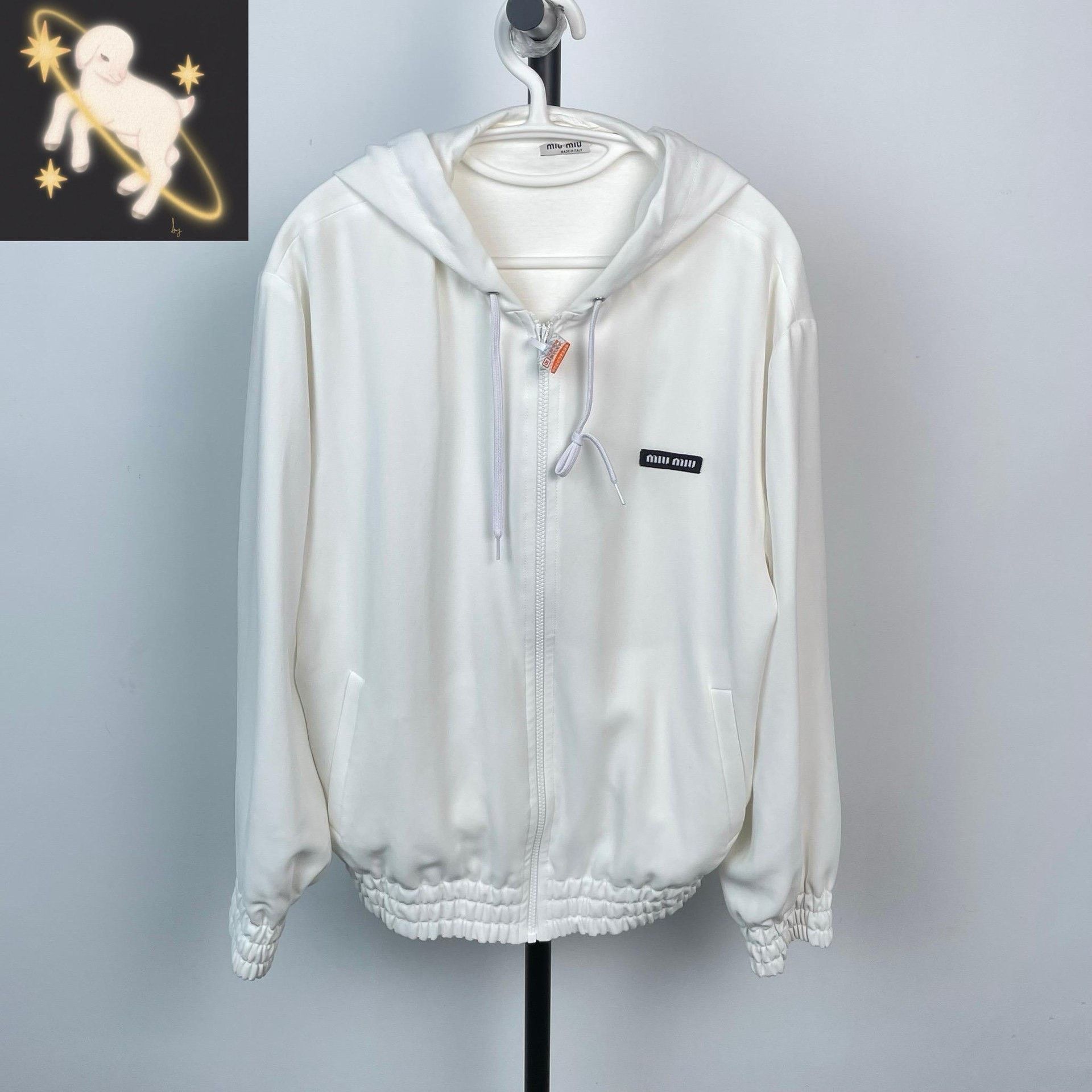 Miu Miu Miu Miu White Jacket 42 Women Size M / US 6-8 / IT 42-44 - 1 Thumbnail