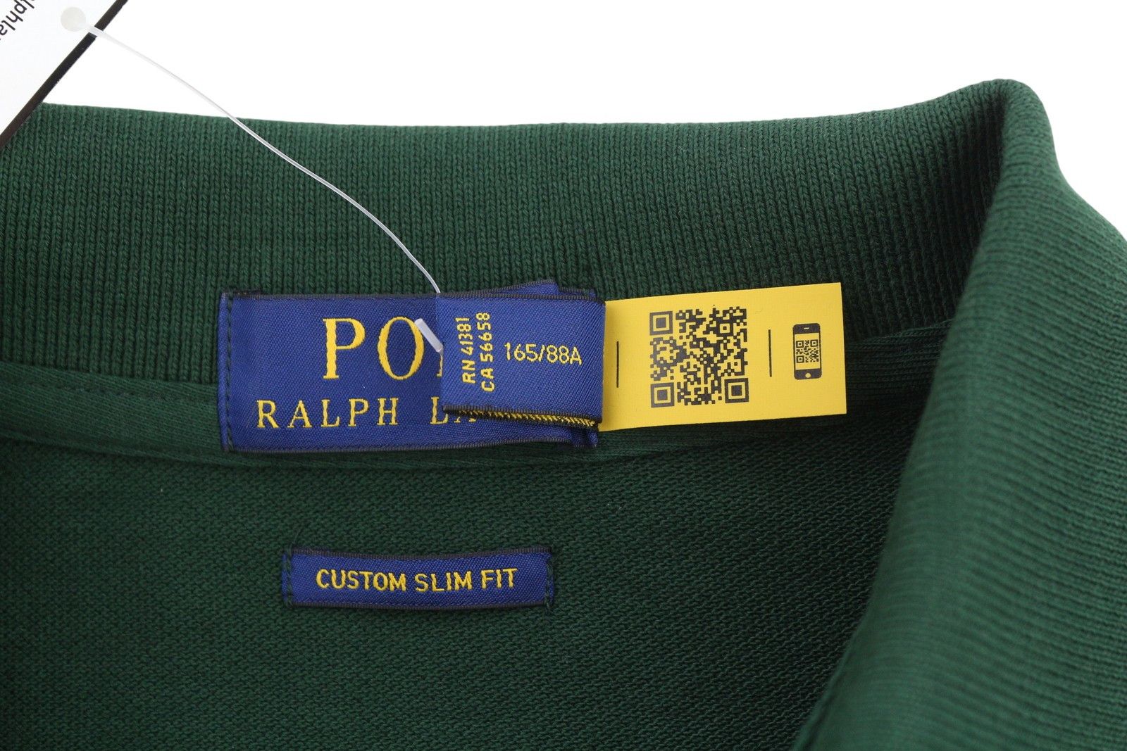 Ralph Lauren CUSTOM SLIM FIT XS Green Embroidered Logo 87922 Size US XS / EU 42 / 0 - 8 Thumbnail