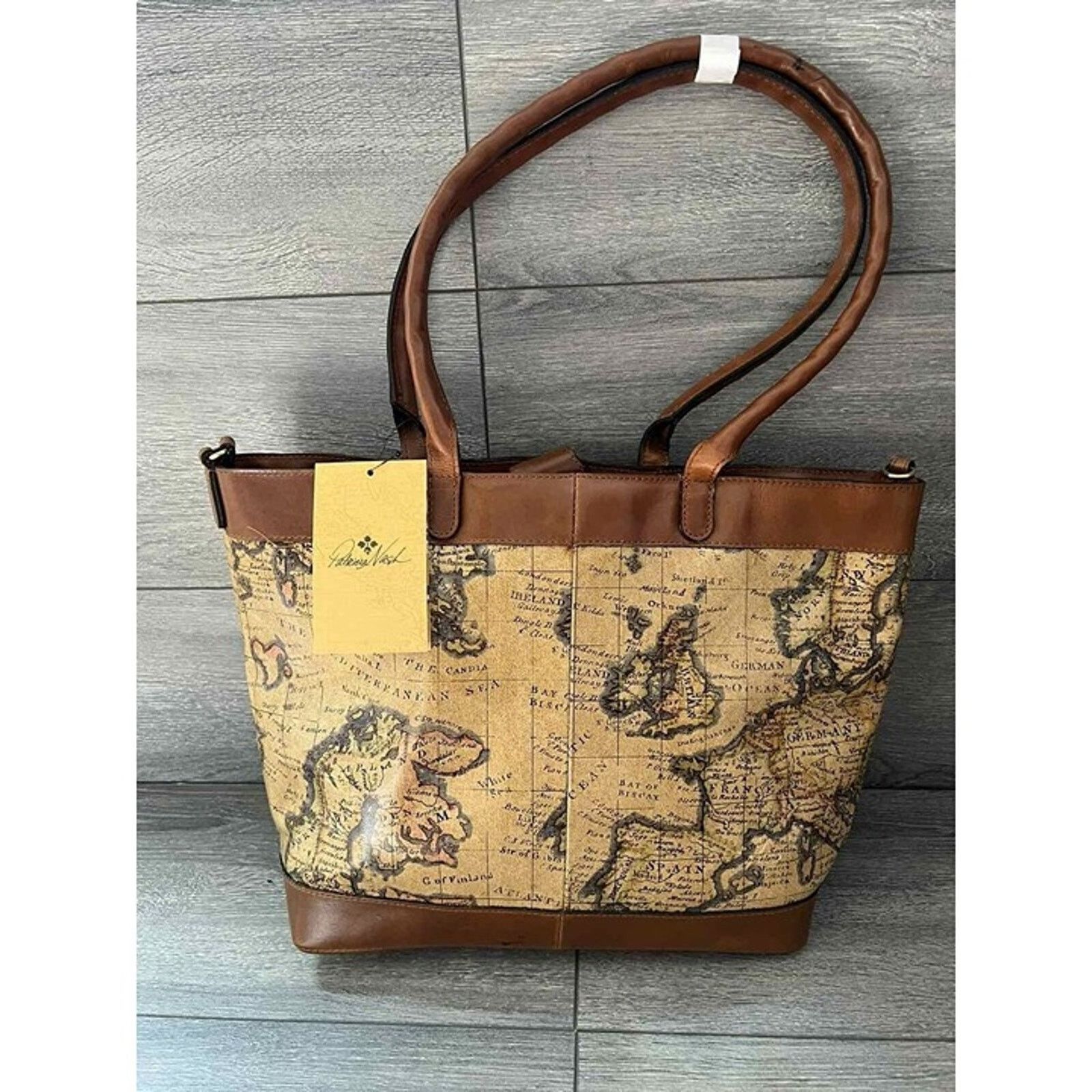 Patricia Nash Patricia Nash Mallory Convertible Leather tote European Map Size ONE SIZE - 2 Thumbnail