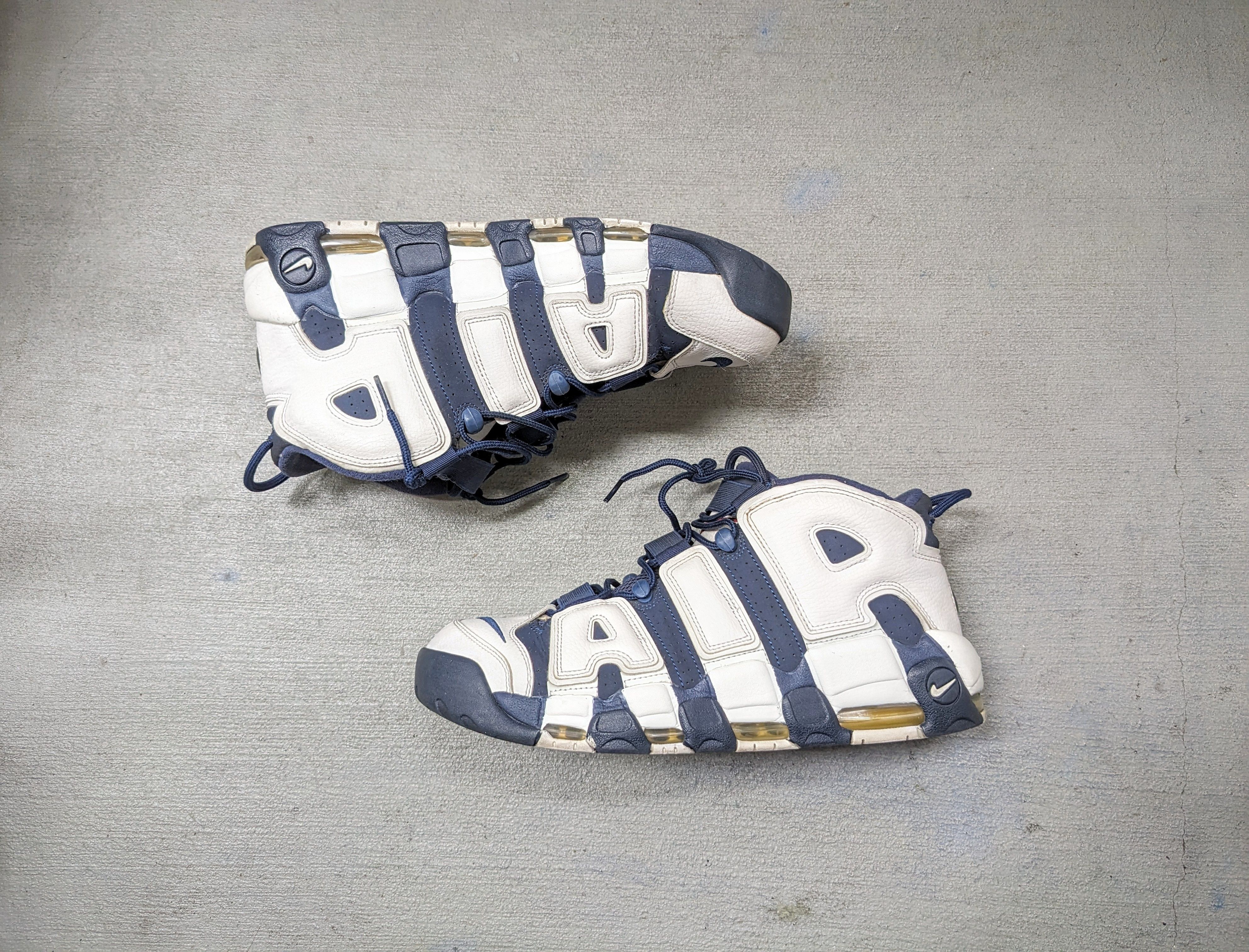 Nike Nike Air More Uptempo Olympic Size 12 Navy 414962-104 Size US 12 / EU 45 - 1 Thumbnail