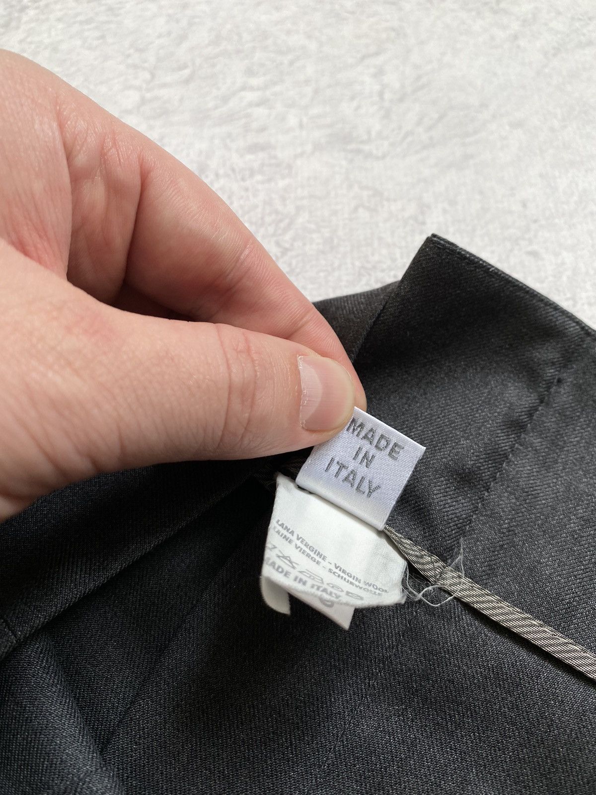 Brunello Cucinelli Gunex By Brunello Cucinelli Grey Wool Midi Skirt Size 48 Size 34" / US 12 / IT 48 - 11 Thumbnail