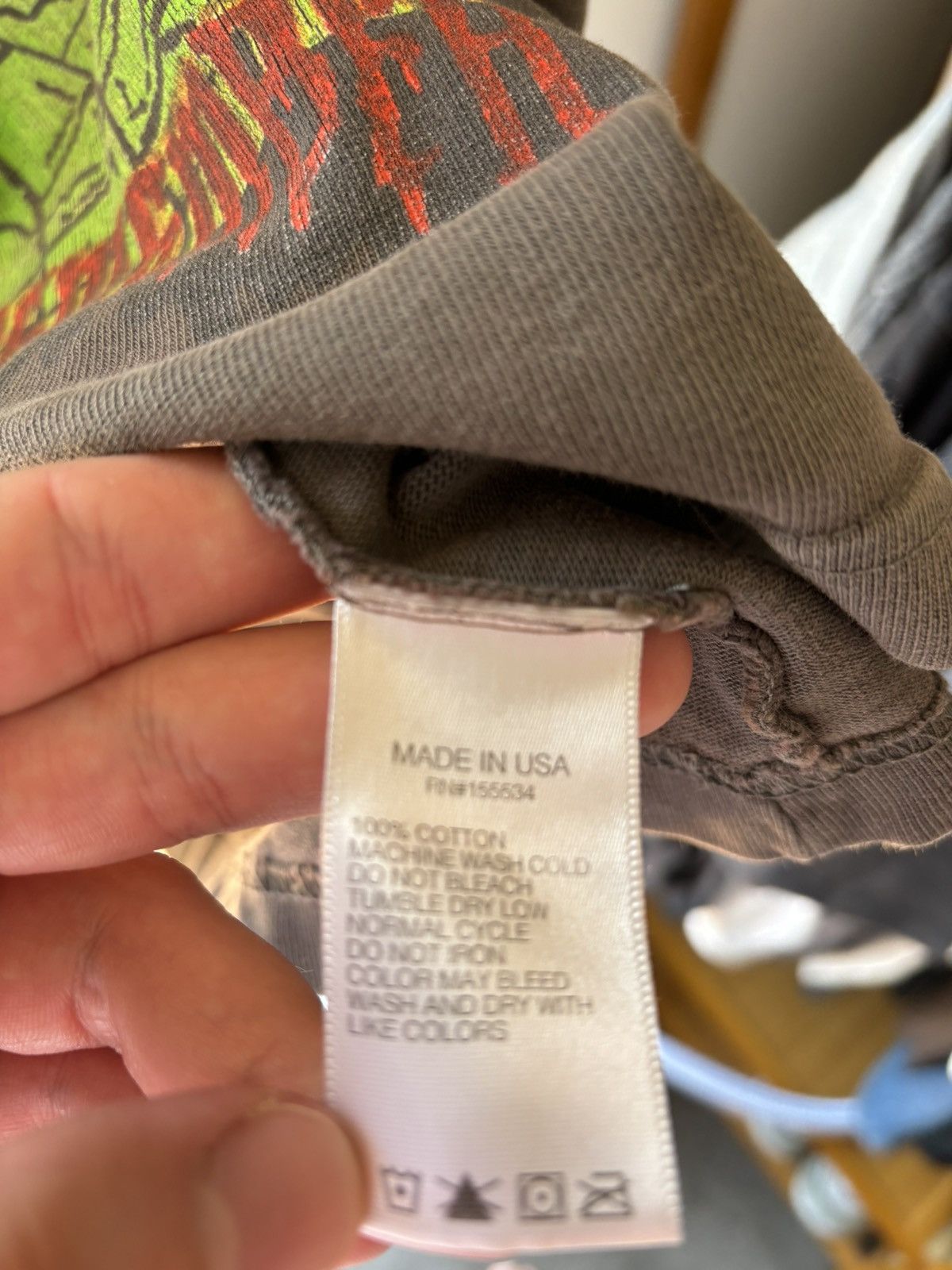 Yeezy Yeezy xxxtentacion S6 ‘hold the gate’ tee Size US XL / EU 56 / 4 - 9 Thumbnail