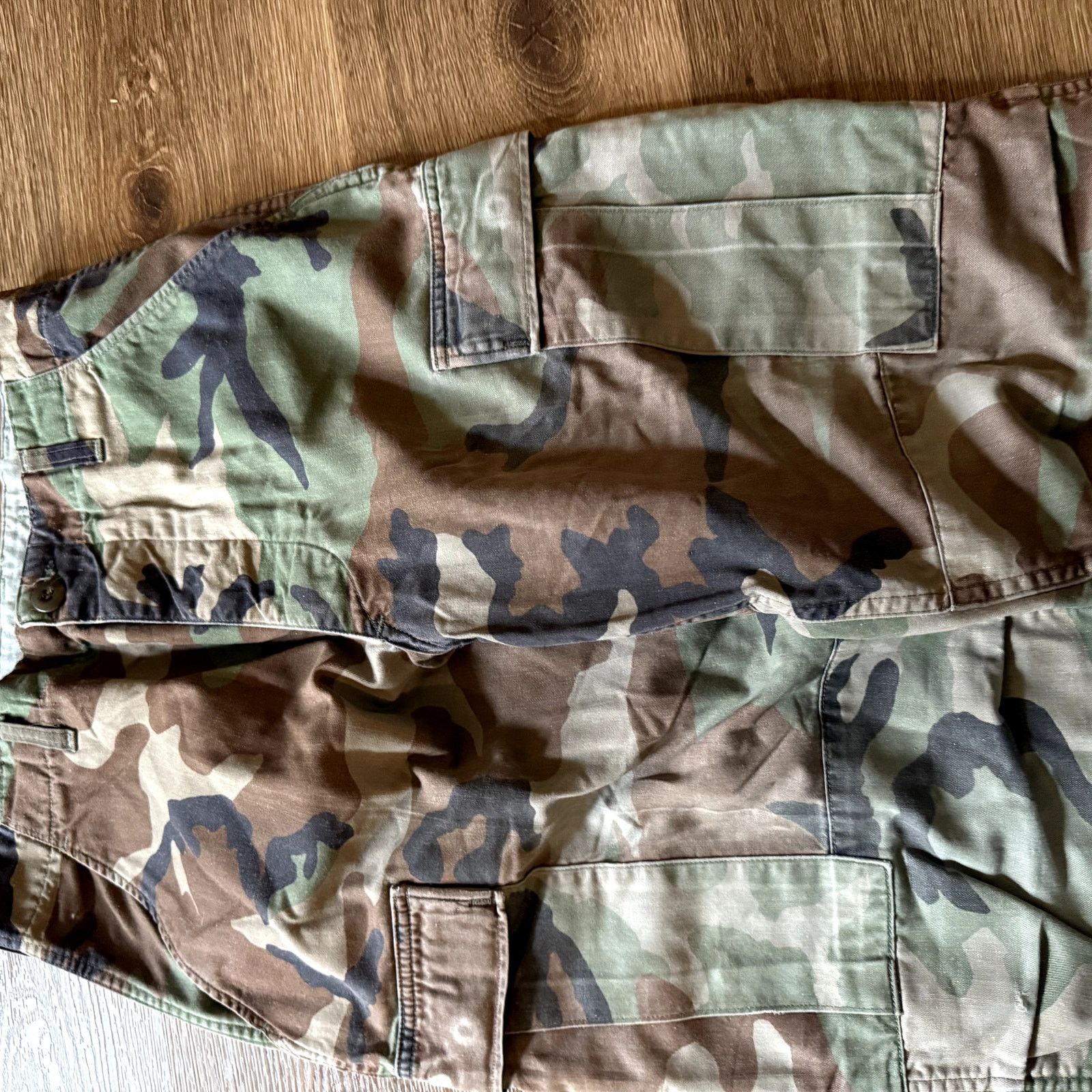 Vintage Classic Military Camouflage Parachute Pants Size US 30 / EU 46 - 5 Thumbnail