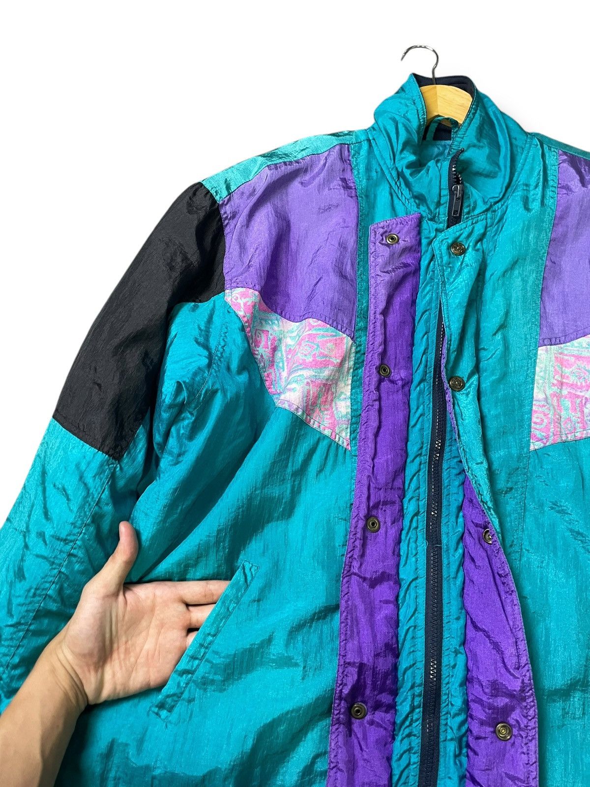 Japanese Brand × Vintage Shadow x Japanese Brand Windbreaker (35) Size US M / EU 48-50 / 2 - 6 Thumbnail