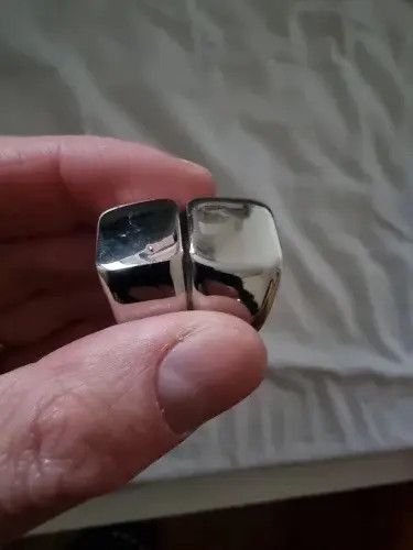 Jewelry Glossy Ring Flat ( size 7 to 11 ) Size ONE SIZE - 5 Thumbnail