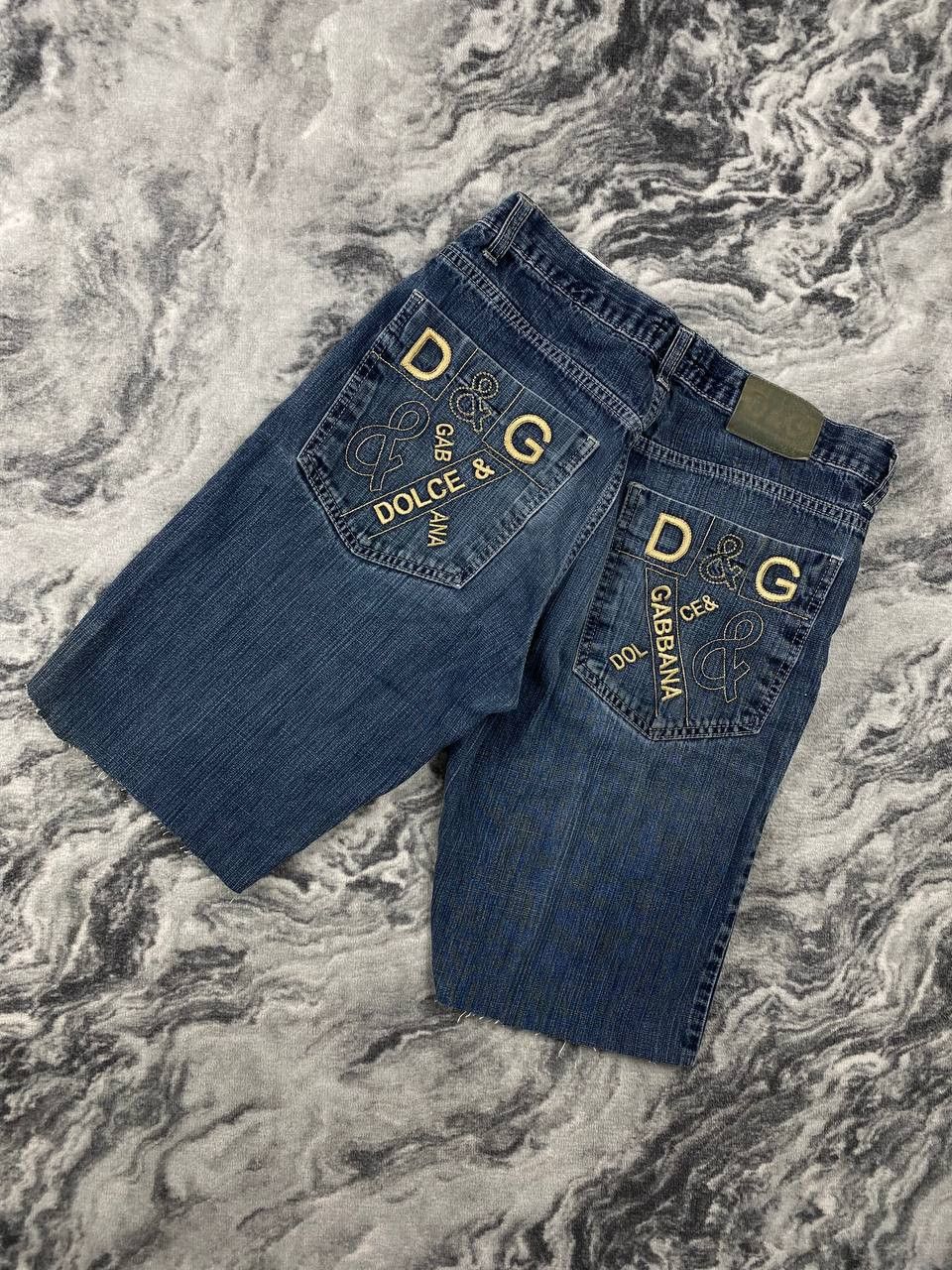 Dolce & Gabbana Dolce & Gabbana Denim Shorts Big Logo Size US 30 / EU 46 - 1 Thumbnail