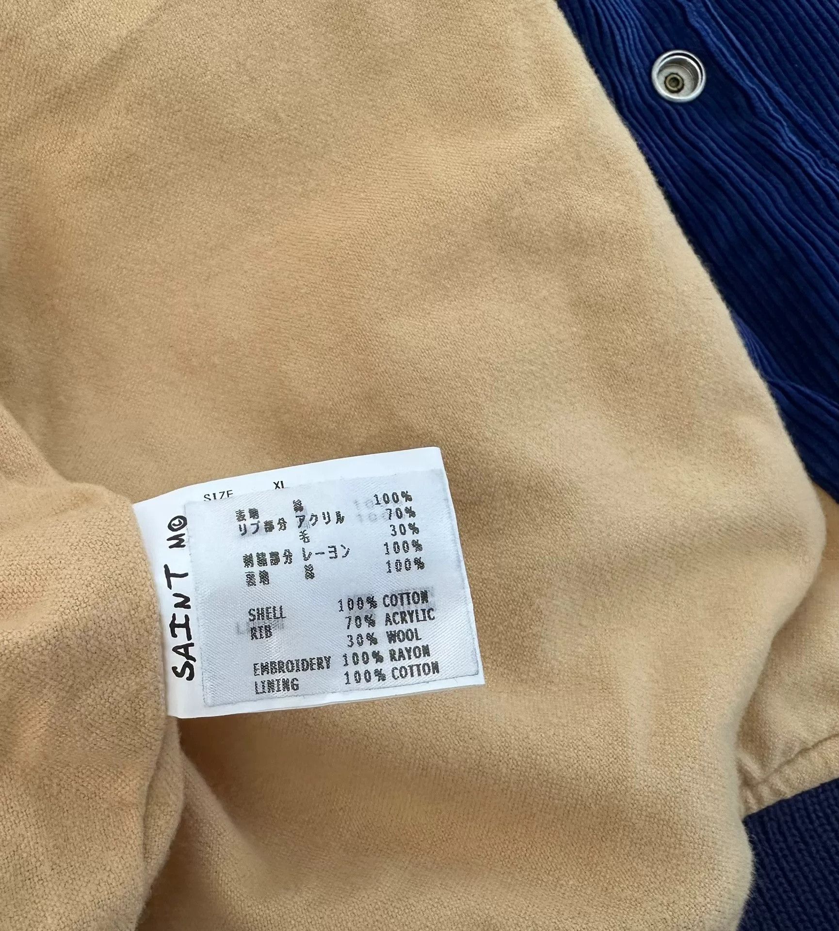 Saint Michael Saint Michael Vintage Corduroy Jacket Size US XL / EU 56 / 4 - 4 Thumbnail