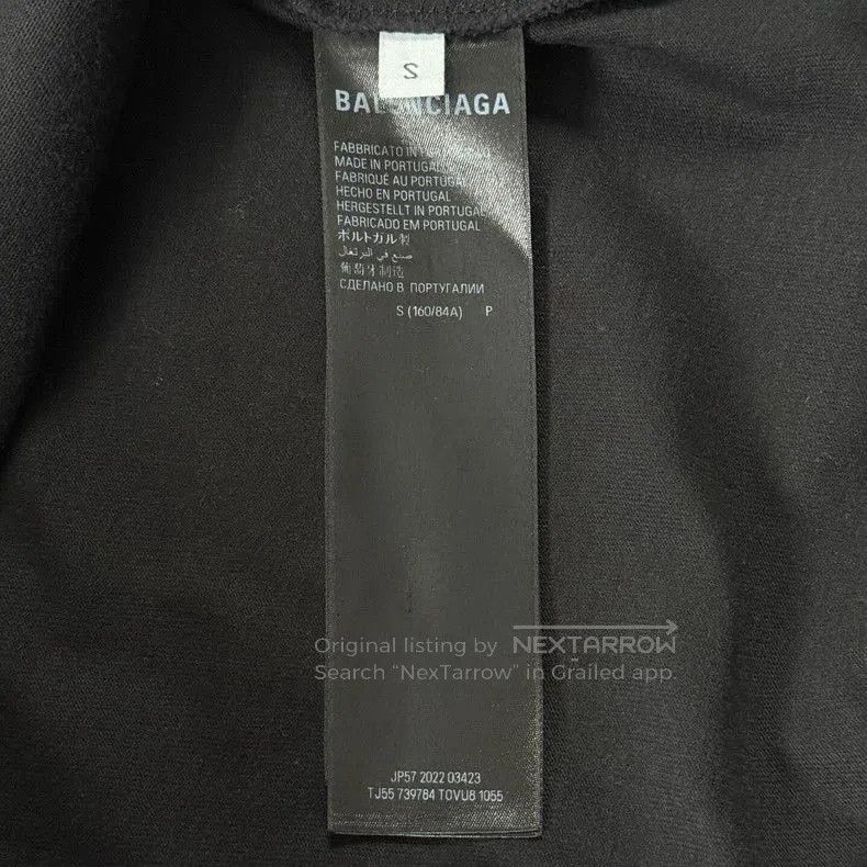 Balenciaga Balenciaga Black Crystal BB Short Sleeve. Size US S / EU 44-46 / 1 - 3 Thumbnail
