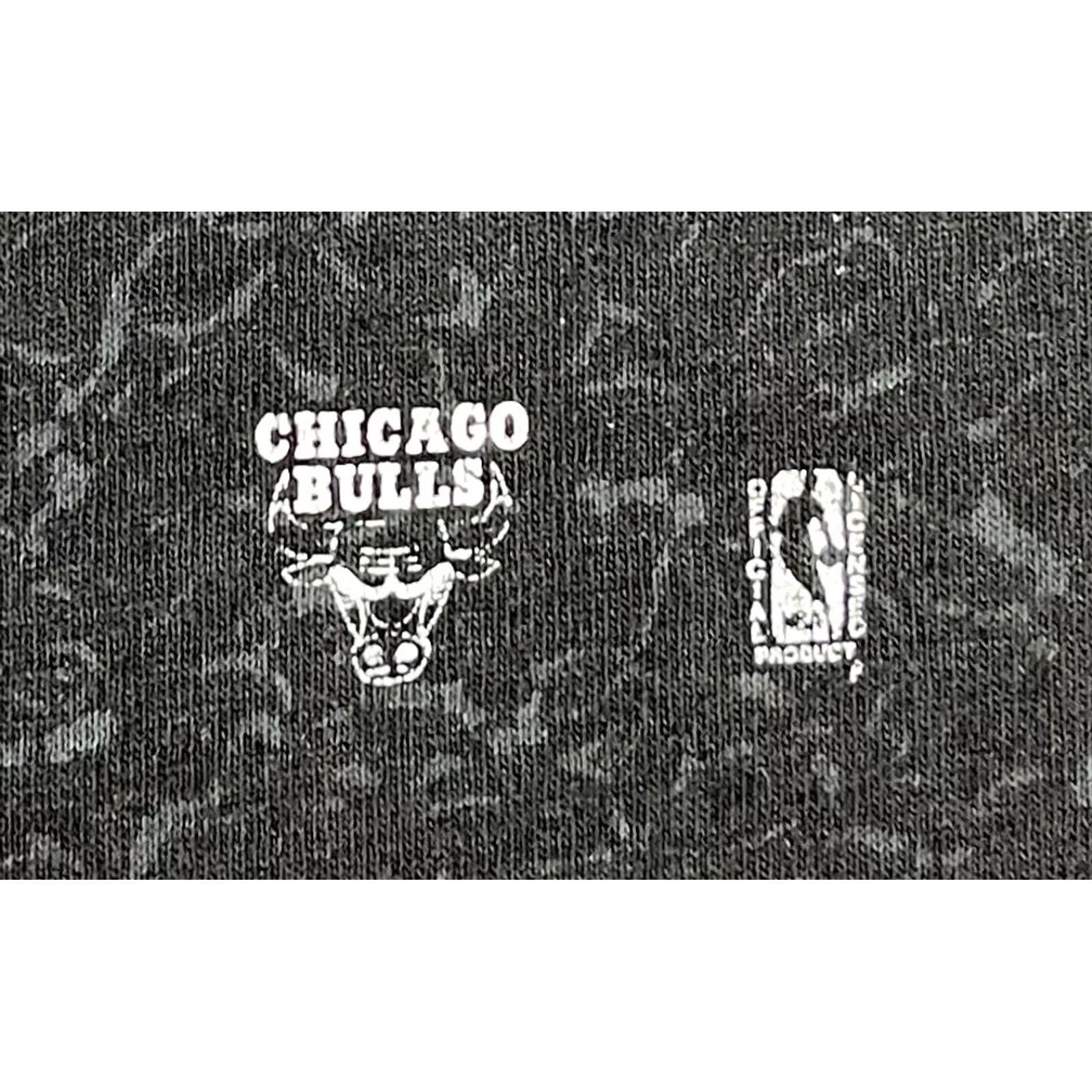 Salem Sportswear VINTAGE Chicago Bulls Salem Sportswear T-Shirt Marble Short Sleeve Men L Black 90s Basketball Shirt Size US L / EU 52-54 / 3 - 5 Thumbnail