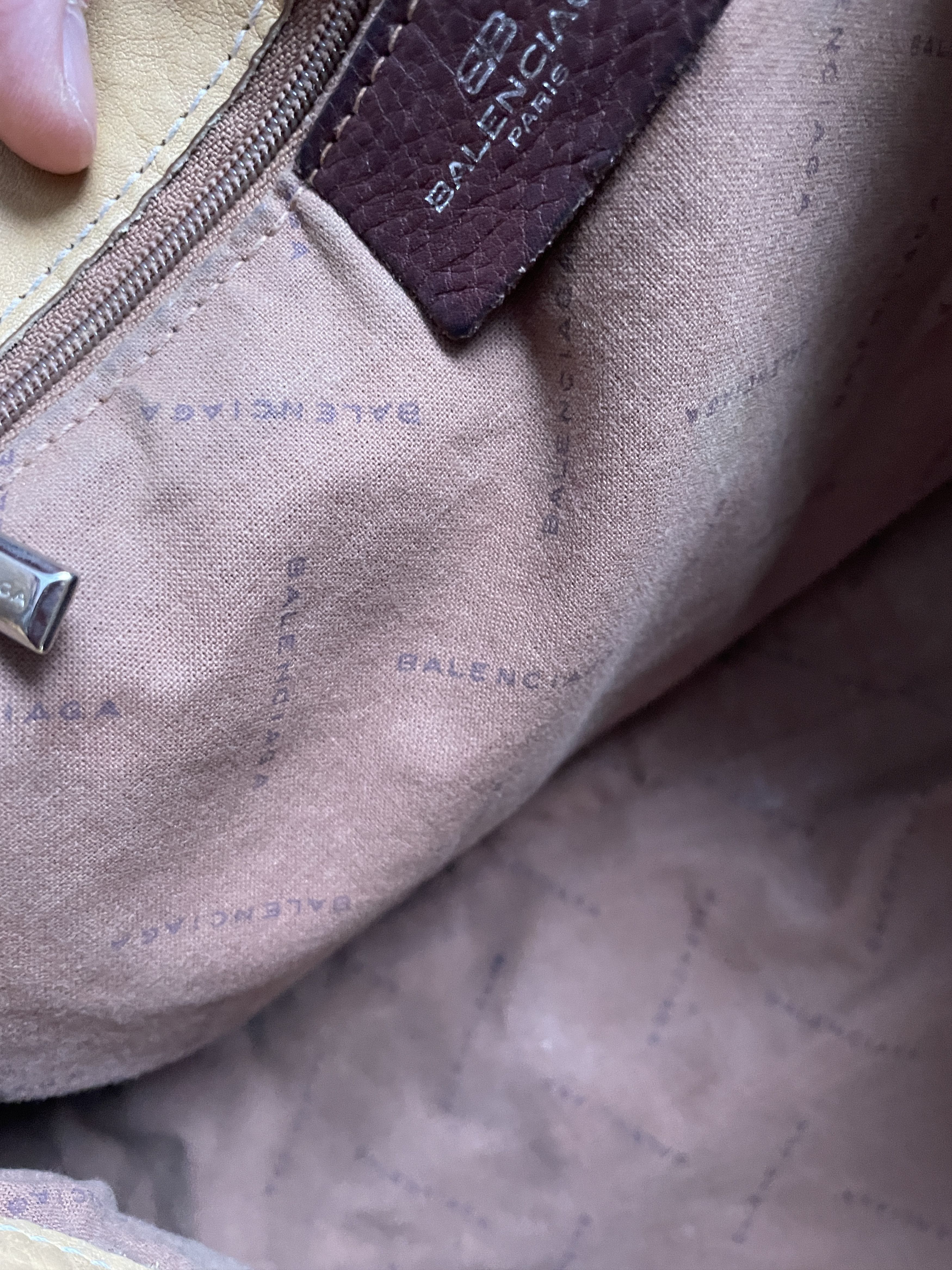 Balenciaga Y2K BALENCIAGA BEIGE TWO TONE LEATHER NOT CITY BAG Size ONE SIZE - 5 Thumbnail