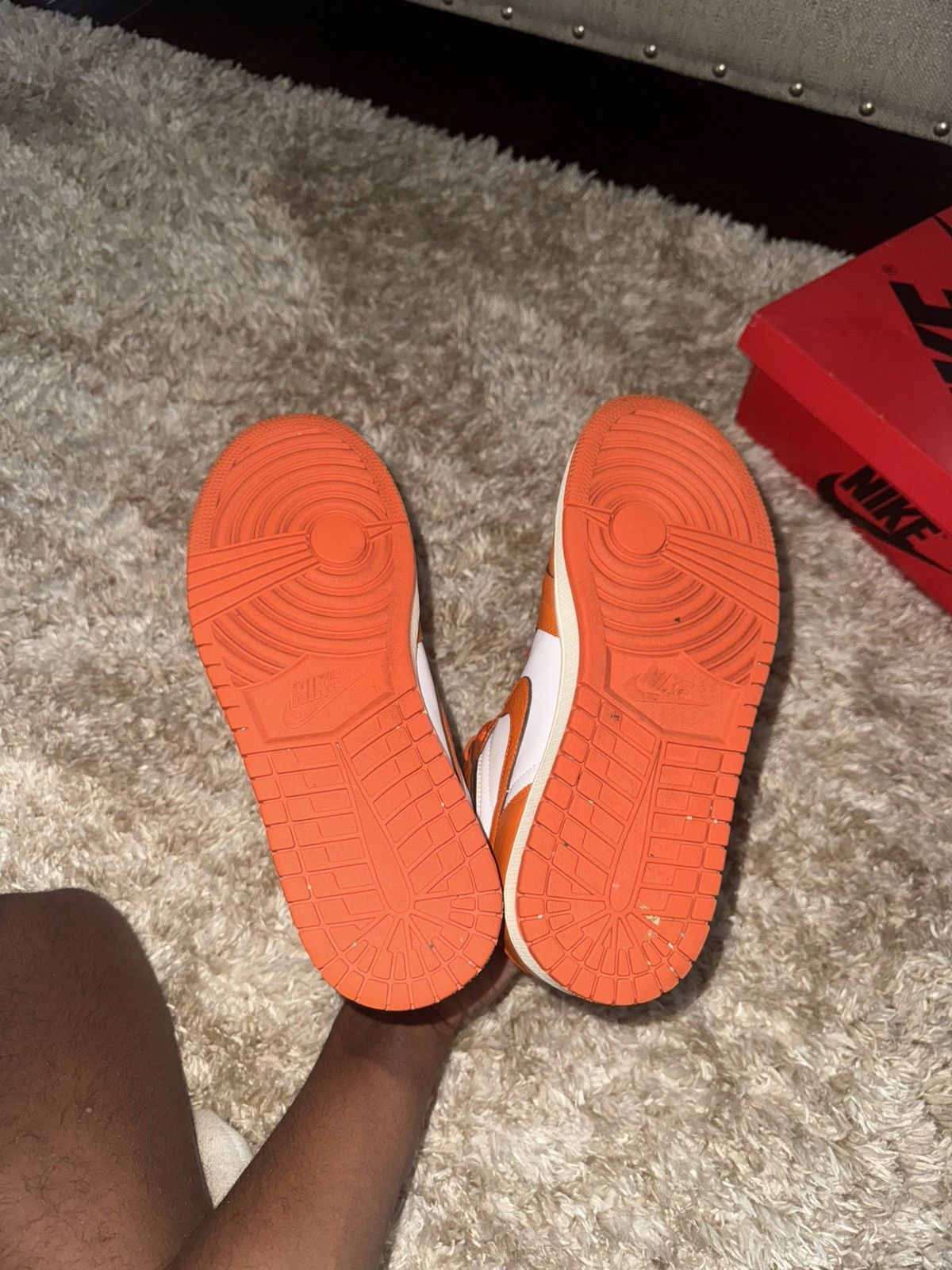 Jordan Brand Jordan 1 Retro High OG Starfish Size US 10 / EU 43 - 5 Thumbnail