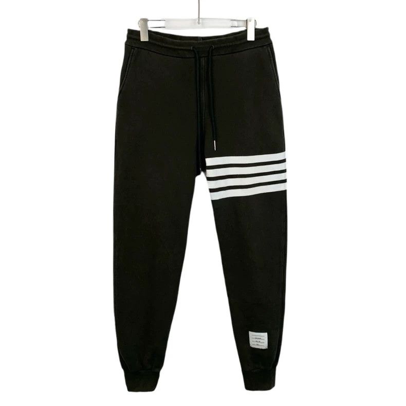 Thom Browne Thom Browne Classic Cotton Jogging Pants - dmc Size US 26 / EU 42 - 1 Thumbnail