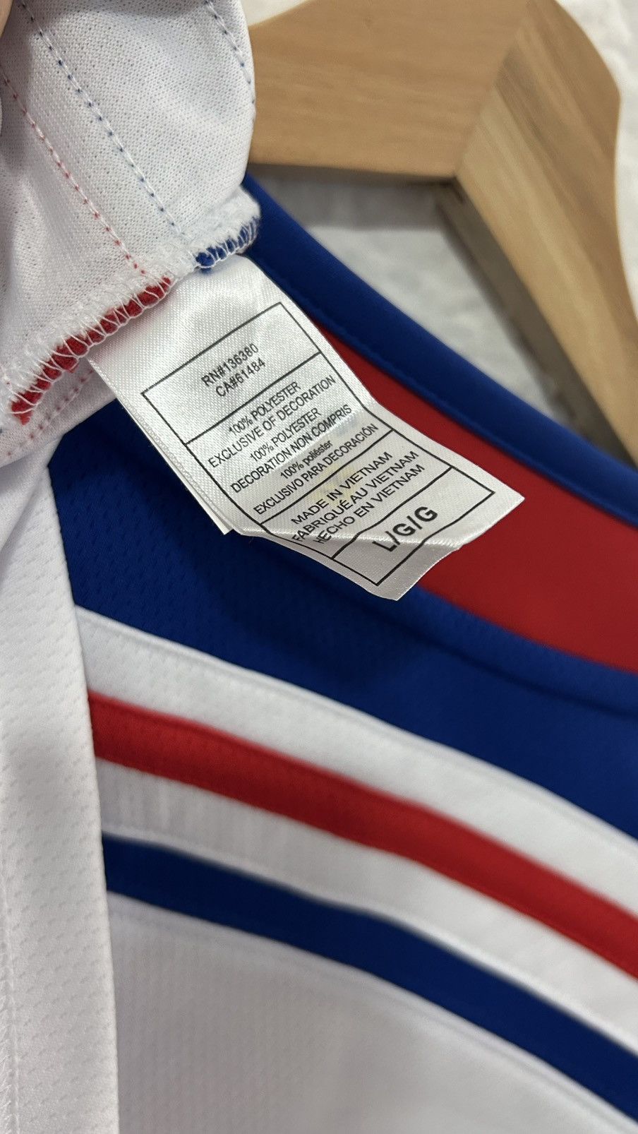 NHL New York Rangers Away Hockey Jersey Fanatics Size US L / EU 52-54 / 3 - 10 Thumbnail