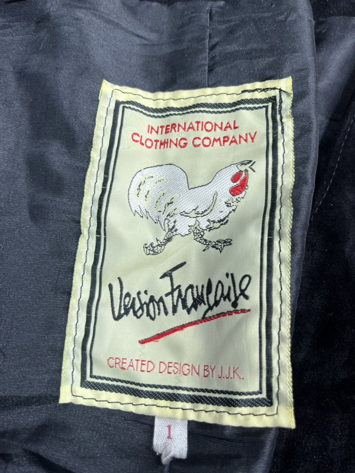 Leather × Vintage Vintage 90s Version Francaije suede leather retro jacket Size L / US 10 / IT 46 - 10 Thumbnail
