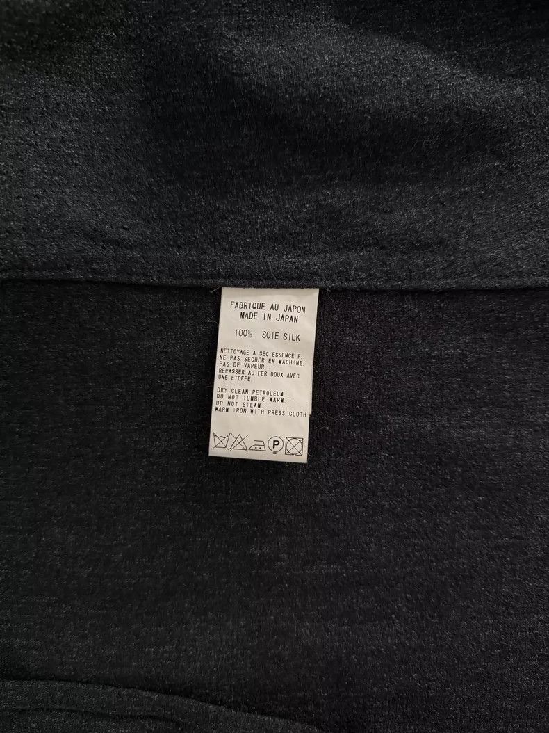Yohji Yamamoto yohji yamamoto 12AW Yohji Yamamoto Mainline Silk Jacket 250 Size US L / EU 52-54 / 3 - 5 Thumbnail