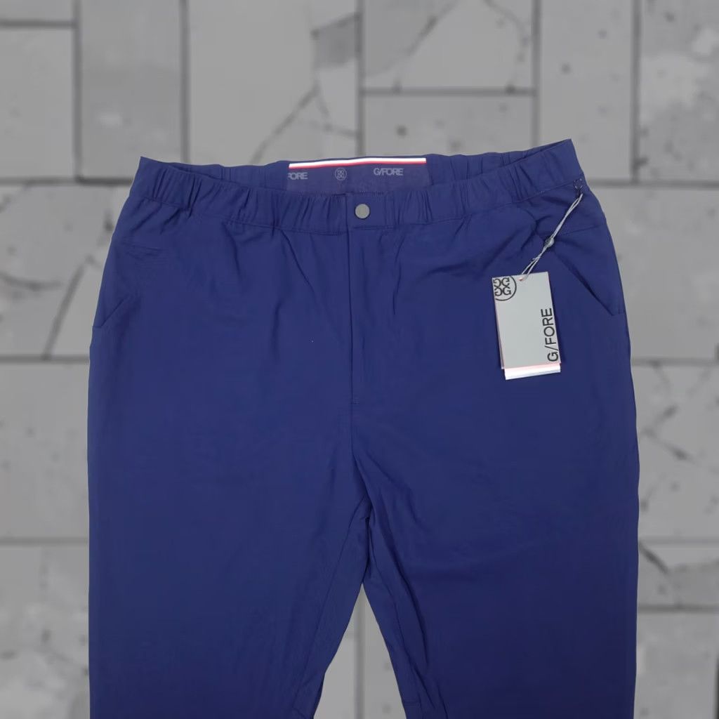 G/FORE G/Fore Patriot Men Stretch Warp Knit Active Pant XL Blue Nylon Blend Jogger Tailored Size US 36 / EU 52 - 1 Thumbnail