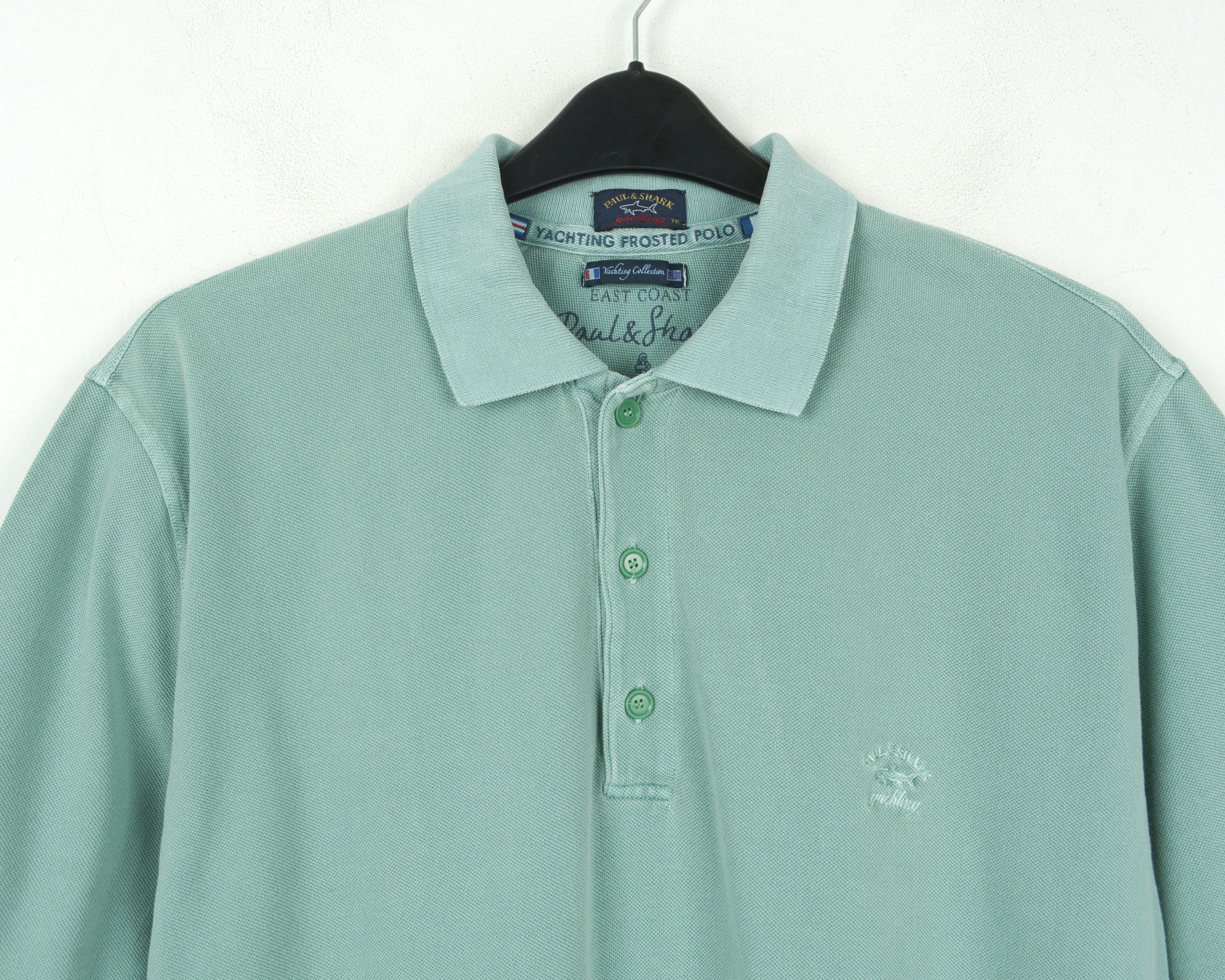 Paul & Shark Polo Sailing Shirt Short Rugby Sleeved Golf Casual Top Size US XXL / EU 58 / 5 - 3 Thumbnail