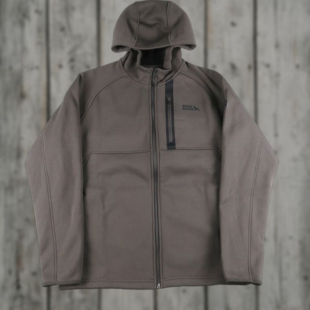 Eddie Bauer Eddie Bauer First Ascent Mens Medium M Hooded Jacket Gray Storm Repel Waterproof Parka Outdoors Size US M / EU 48-50 / 2 - 1 Thumbnail