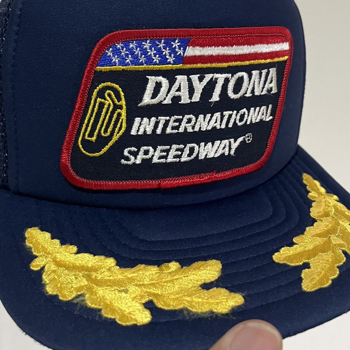 Other Vintage Daytona International Speedway Mesh Trucker Snapback Size ONE SIZE - 2 Thumbnail