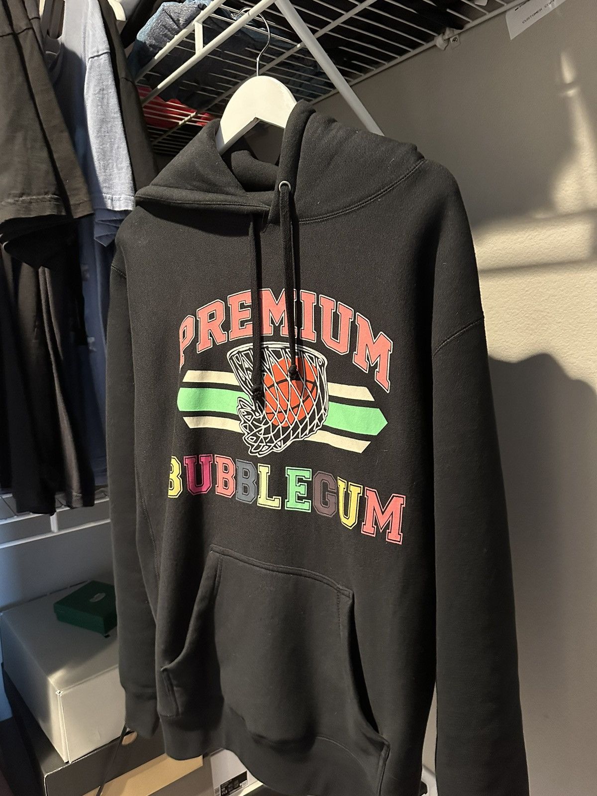 image of Starwalk Premium Bubblegum Gab3 Hoodie Size L in Black, Men's