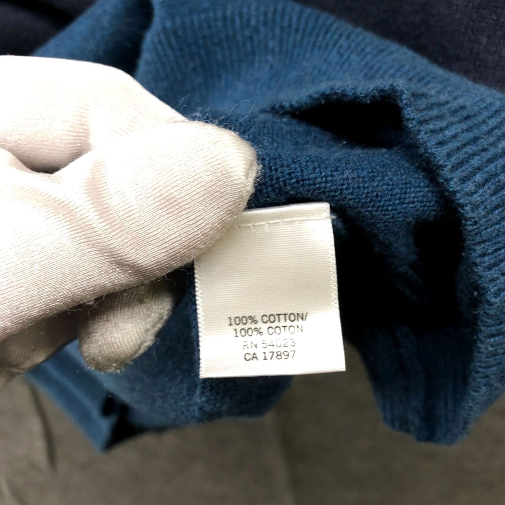 Banana Republic Banana Republic Cotton Sweater Mens M Blue Striped Crewneck Pullover Shirt Sweater Pullover Classic Knit Long Sleeve Vintage? No Size US M / EU 48-50 / 2 - 6 Thumbnail