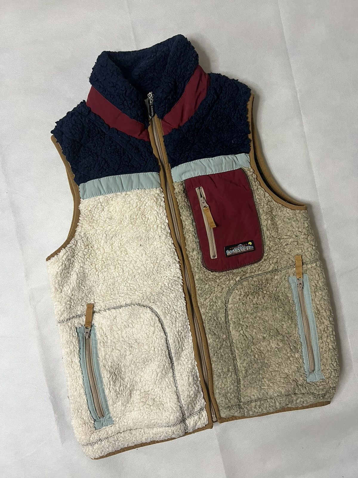 Japanese Brand Adventures Kriff Mayer Multicolor Fleece Vest Size US M / EU 48-50 / 2 - 6 Thumbnail