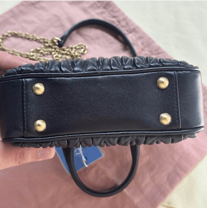Miu Miu Miu Miu Mini Top Handle Crossbody Bag Size ONE SIZE - 6 Thumbnail