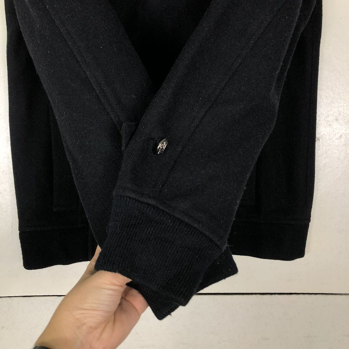 Japanese Brand 🔥Double Breast Wool Biker Jacket Phono Japan Made Size US M / EU 48-50 / 2 - 15 Thumbnail