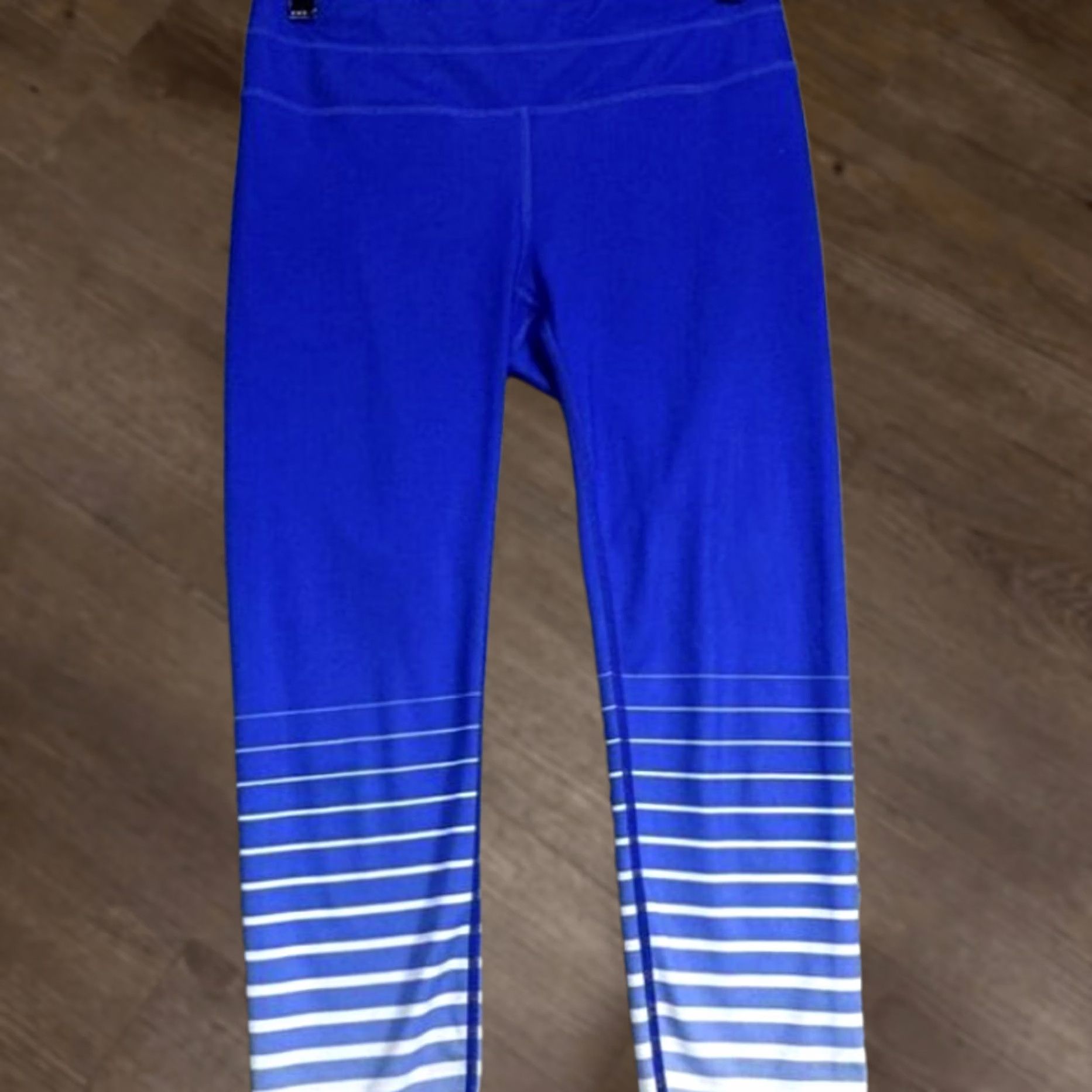Athleta Athleta Leggings Womens Small Blue White Yoga Gym Running Athletic Workout Shirt? Size 28" / US 6 / IT 42 - 1 Thumbnail