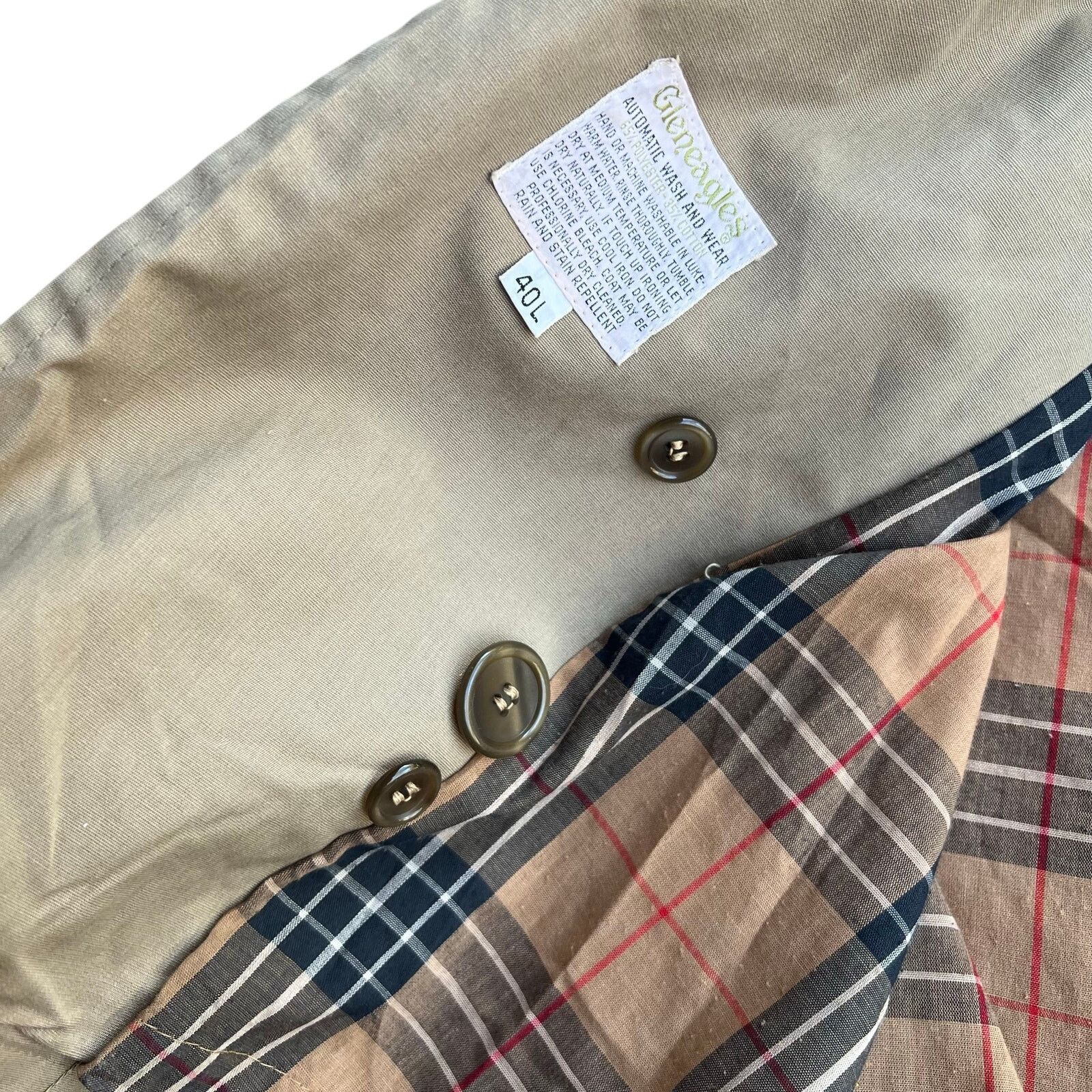 Unknown London Vintage Gleneagles The Traditional Premium Trench Coat Lrg Size US L / EU 52-54 / 3 - 5 Thumbnail