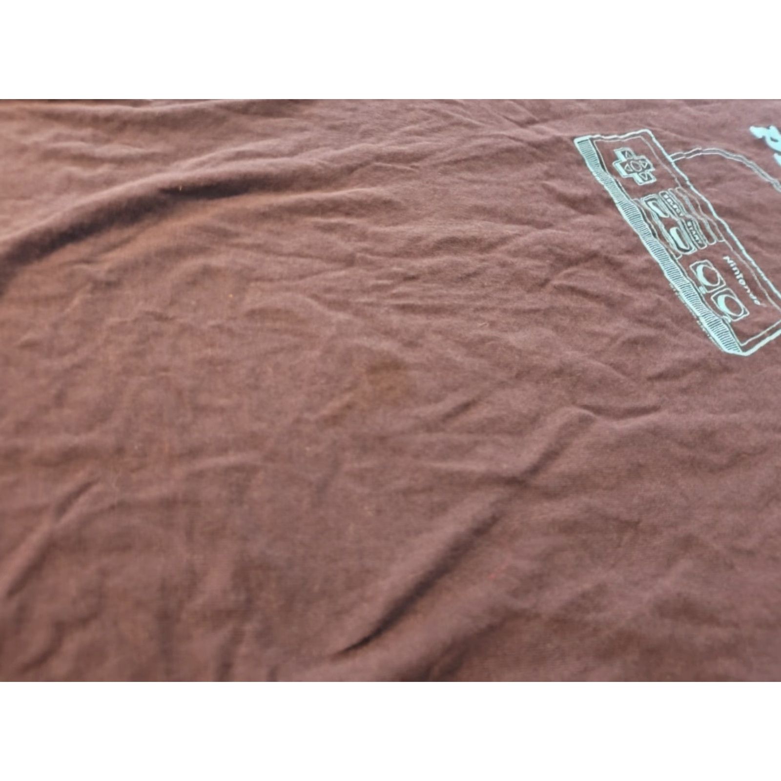 Delta VINTAGE Delta Nintendo NES Play With Me T-Shirt Mens XL Blue 90s Video Game Gamer Graphic Size US XL / EU 56 / 4 - 3 Thumbnail