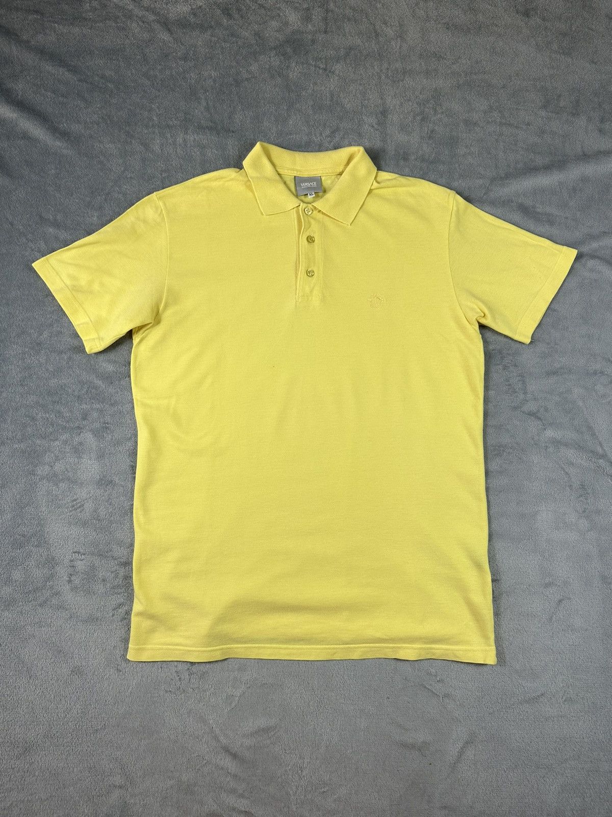 Versace × Vintage Vintage Versace polo shirt Size US XL / EU 56 / 4 - 1 Thumbnail