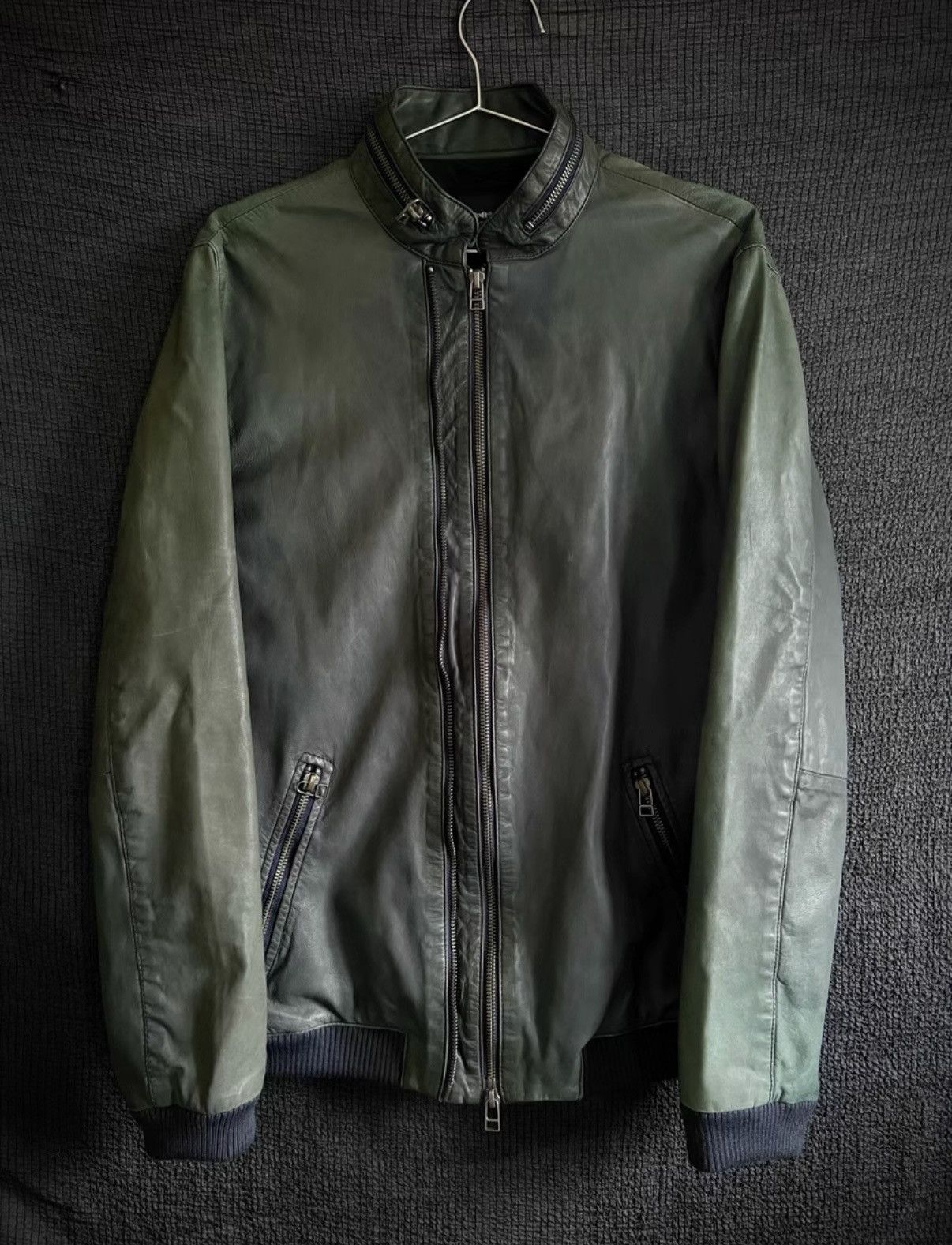 Japanese Brand CATHY JANE Avant-Garde Leather Jacket - Darkwear Style Size US S / EU 44-46 / 1 - 1 Thumbnail