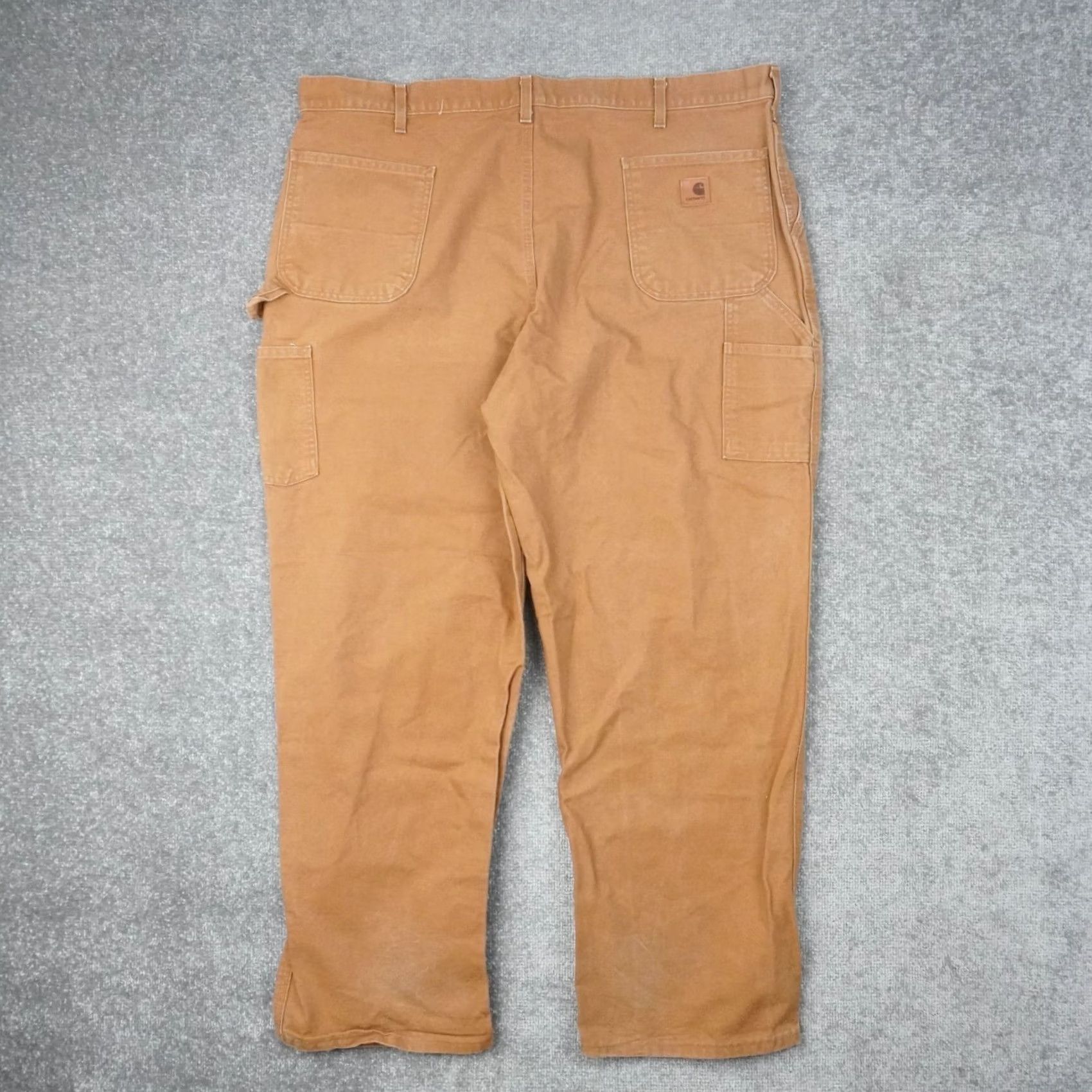 Carhartt VINTAGE Carhartt Workwear Pants Brown Mens 44x32 B11 BRN Duck Utility 90s Size US 44 / EU 60 - 2 Thumbnail