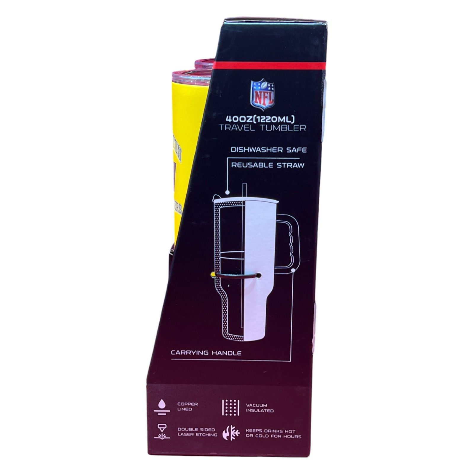 Other NFL - Logo Brands - Travel Tumblers Set (2 Pk) - 24oz (720 m Size ONE SIZE - 4 Thumbnail