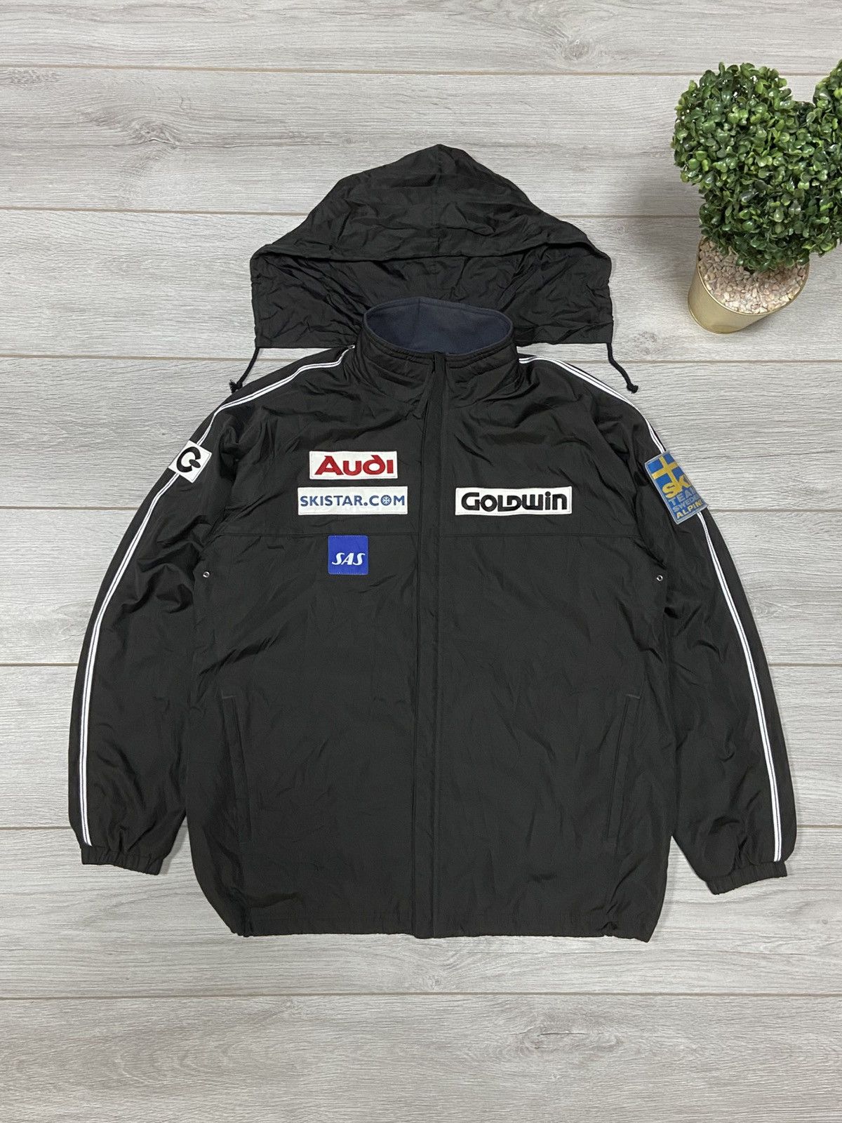 Goldwin Audi goldwin vintahe zip racing jacket Size US XL / EU 56 / 4 - 1 Thumbnail