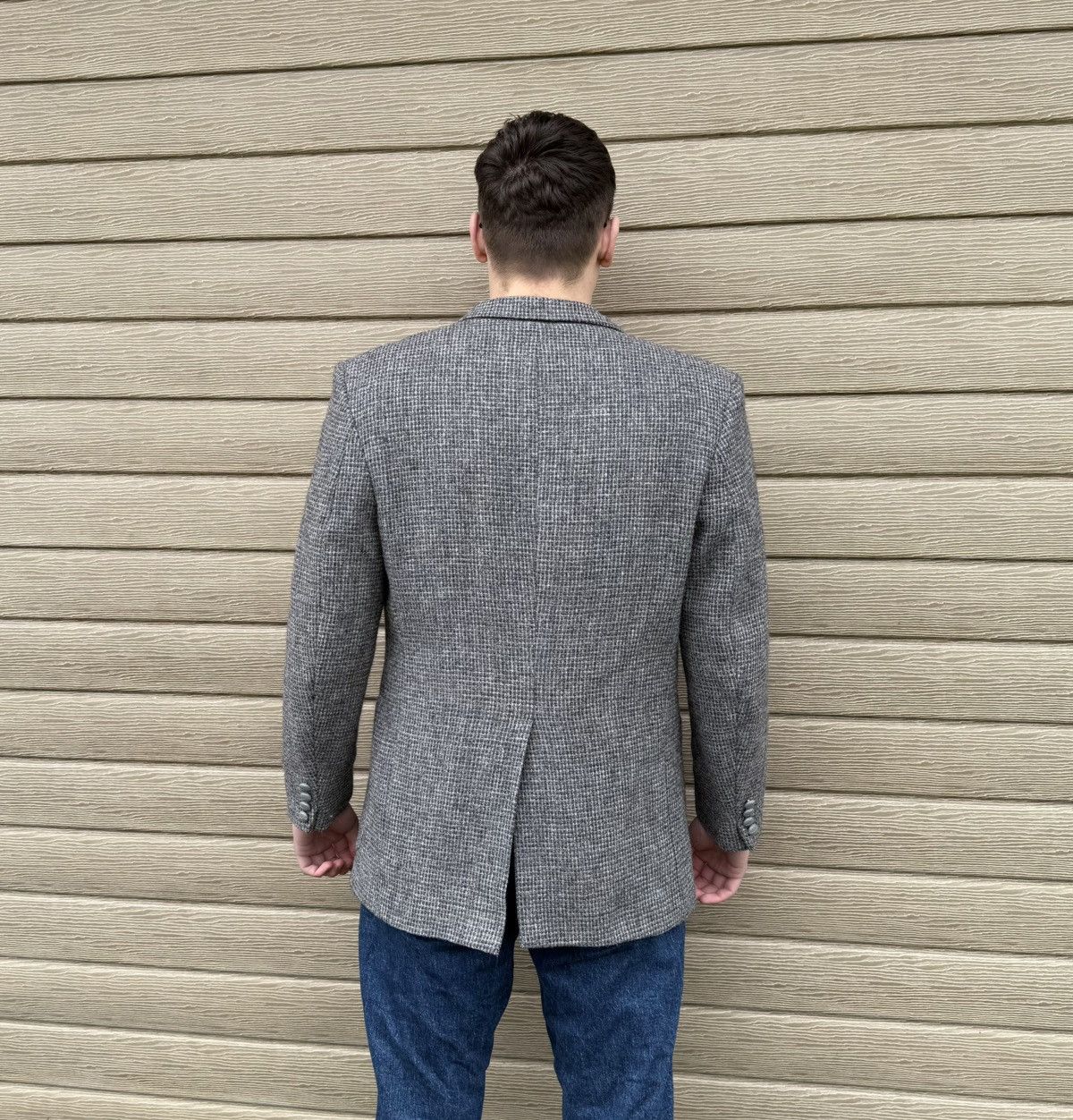 Harris Tweed Harris Tweed Blazer 100% Wool Scotland Jacket Mens L 42R Size 42R - 3 Thumbnail