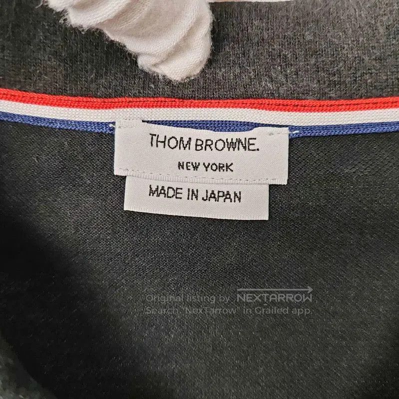 Thom Browne Thom Browne Black Cotton Men's Polo Shirt . Size US S / EU 44-46 / 1 - 3 Thumbnail