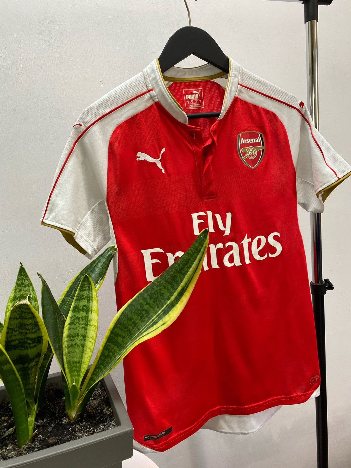 Vintage Vintage Nike Arsenal 2015-2016 #14 Walcott Soccer Jersey Kit Size US S / EU 44-46 / 1 - 3 Thumbnail
