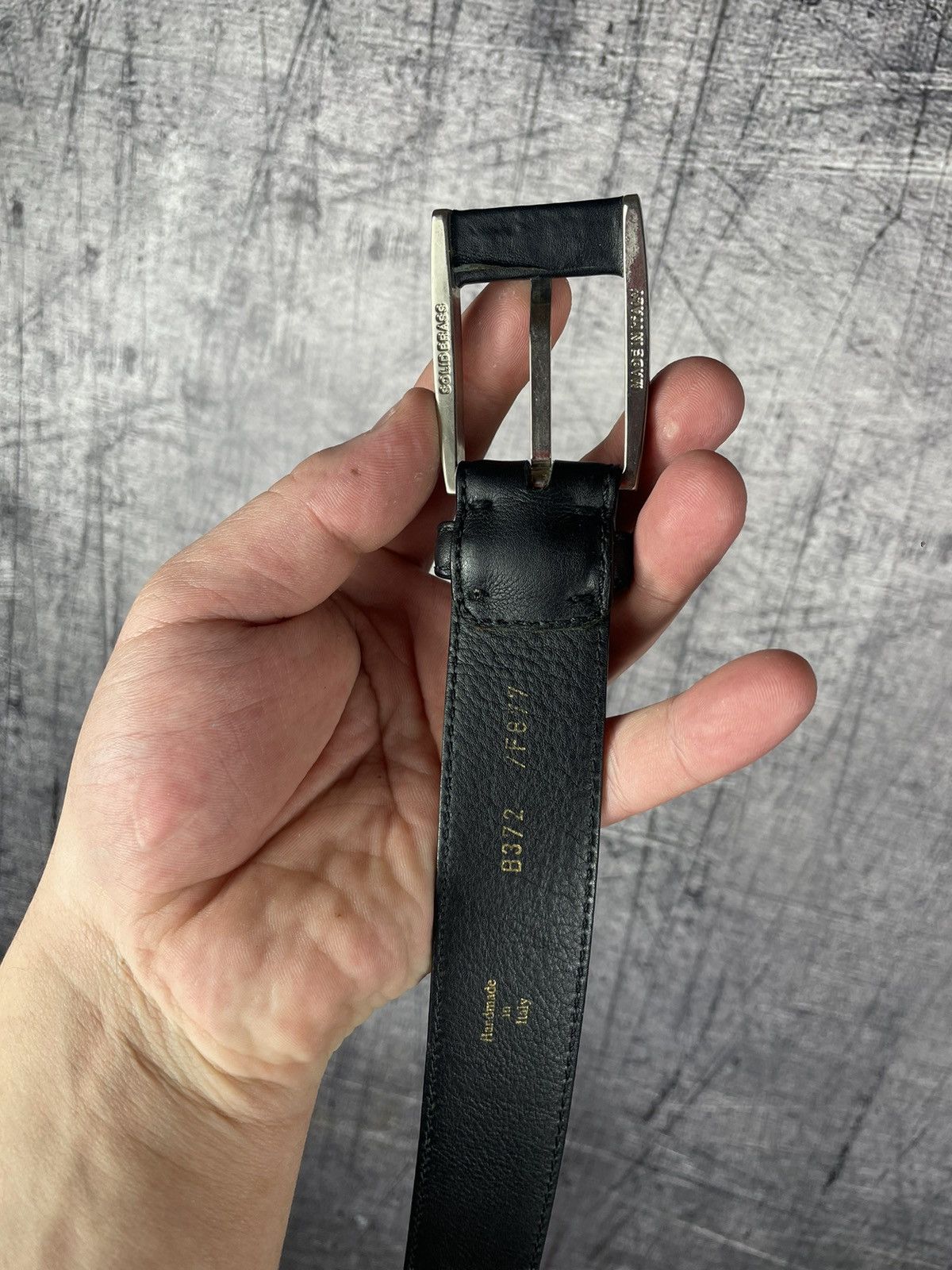 Brioni Brioni Black Leather Belt Size ONE SIZE - 12 Thumbnail