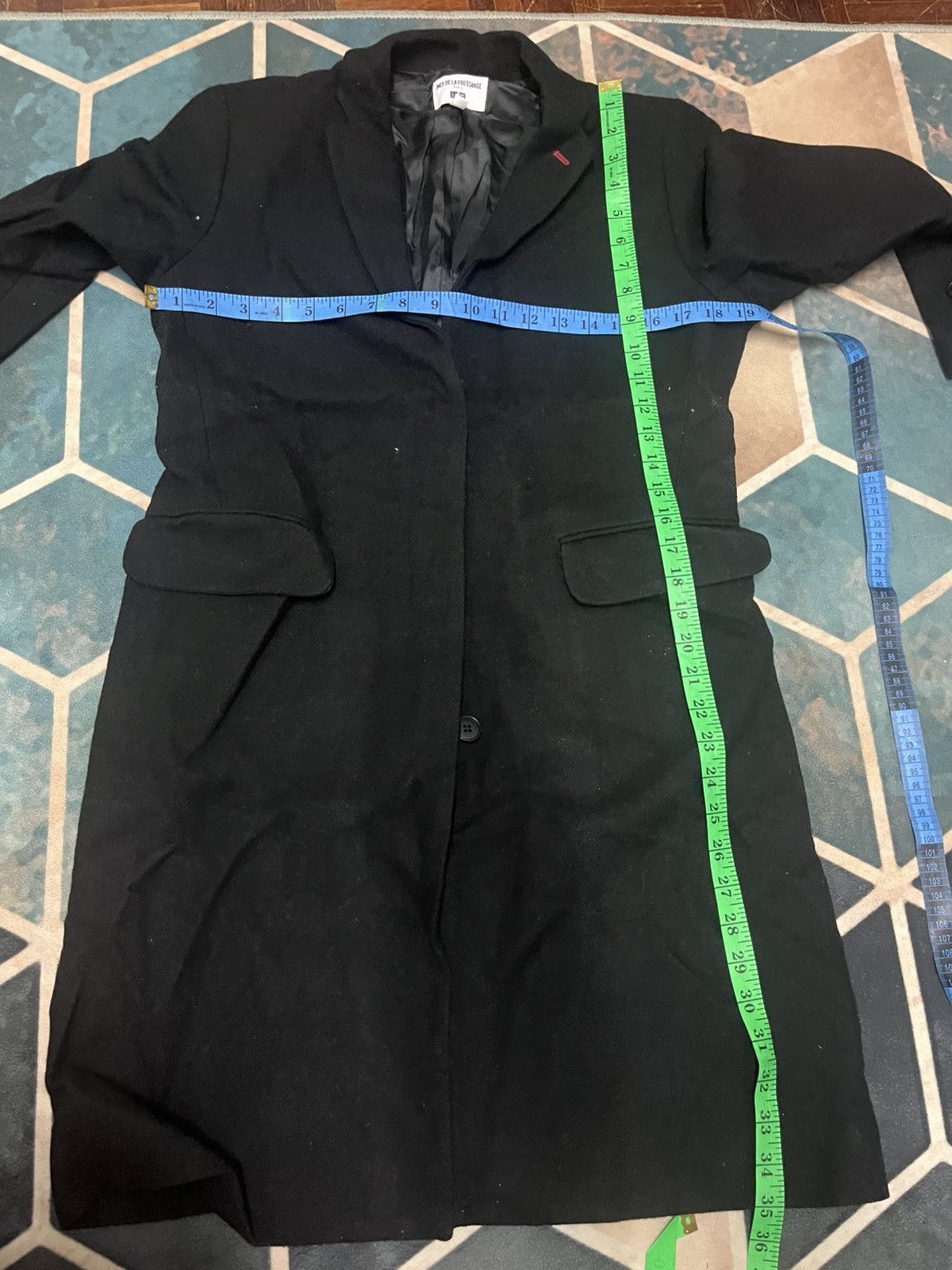 Marni 💥Uniqlo X Ines De La Fressance Wool Balck Long Jackets Size L / US 10 / IT 46 - 10 Thumbnail