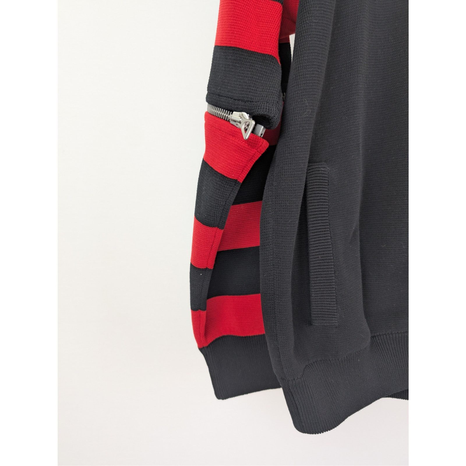 Gucci o1rshd1 Cotton Long Sleeve Bomber Jacket in Black/Red Size US XL / EU 56 / 4 - 6 Thumbnail